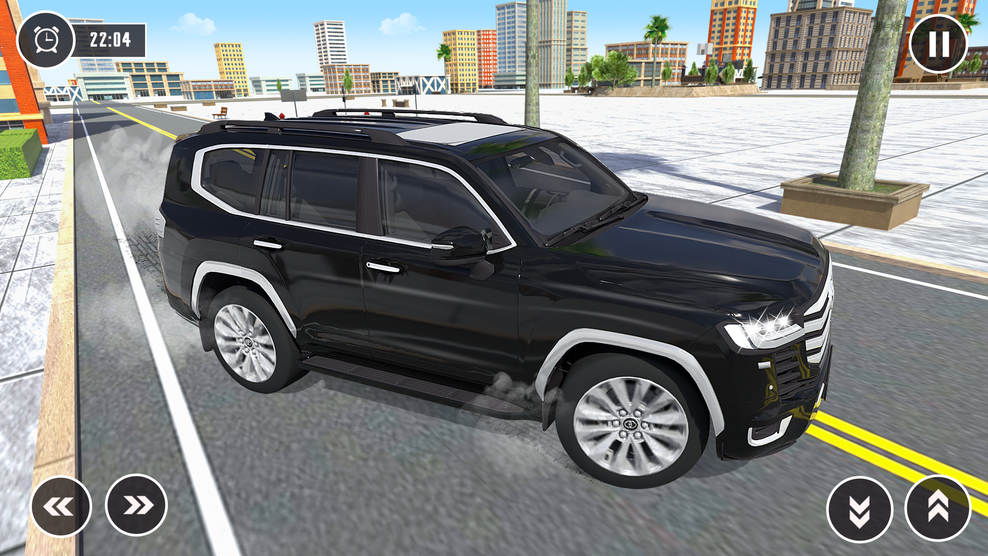 اسکرین شات 4 برنامه Flying Prado Car Robot Game