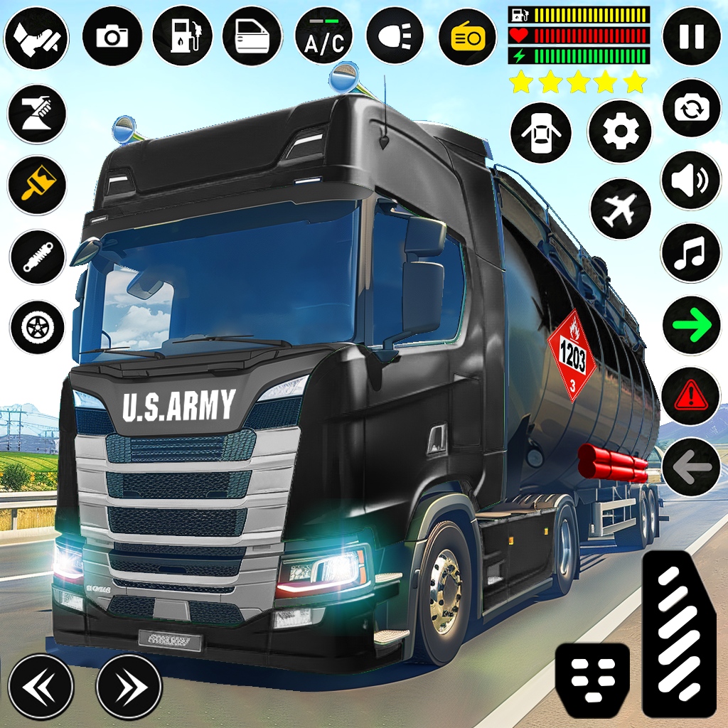 اسکرین شات 1 برنامه Truck Simulator 3D: Truck Game
