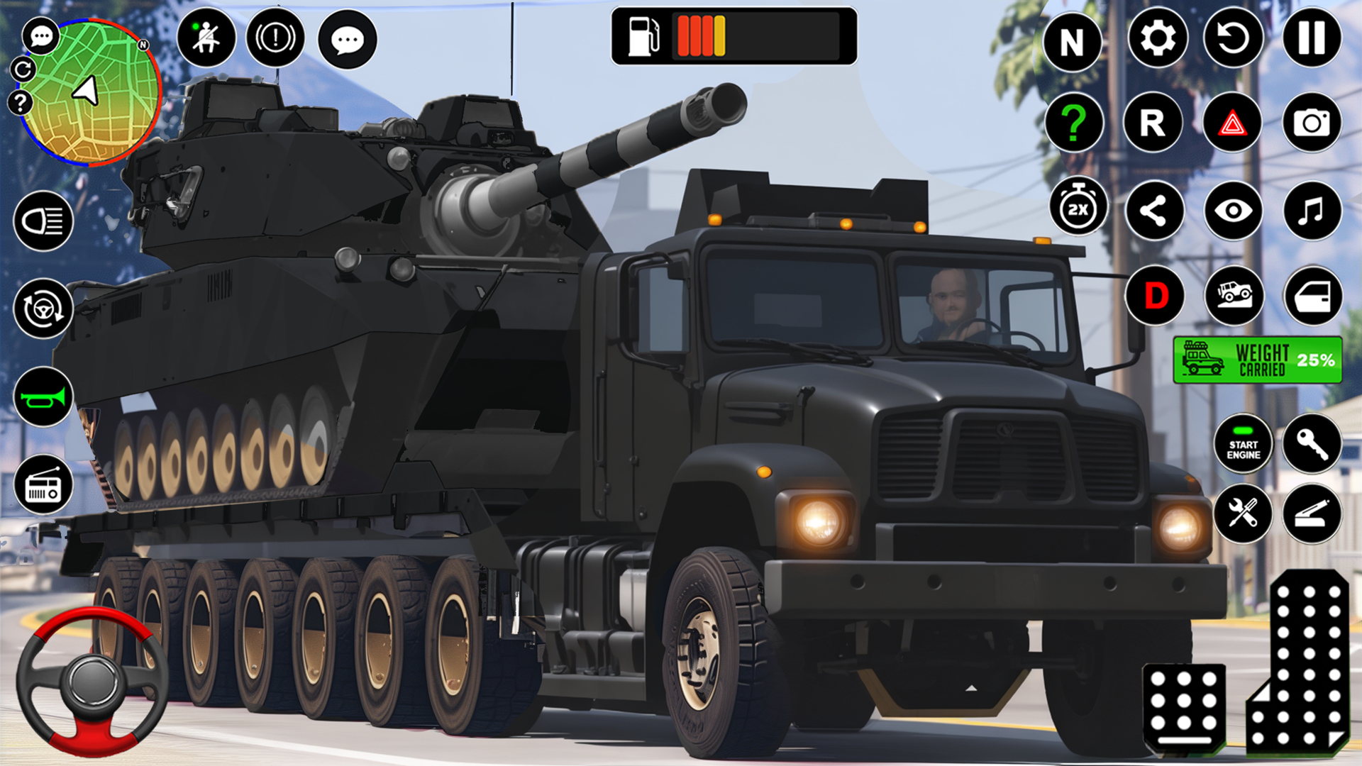اسکرین شات 5 برنامه Truck Simulator 3D: Truck Game
