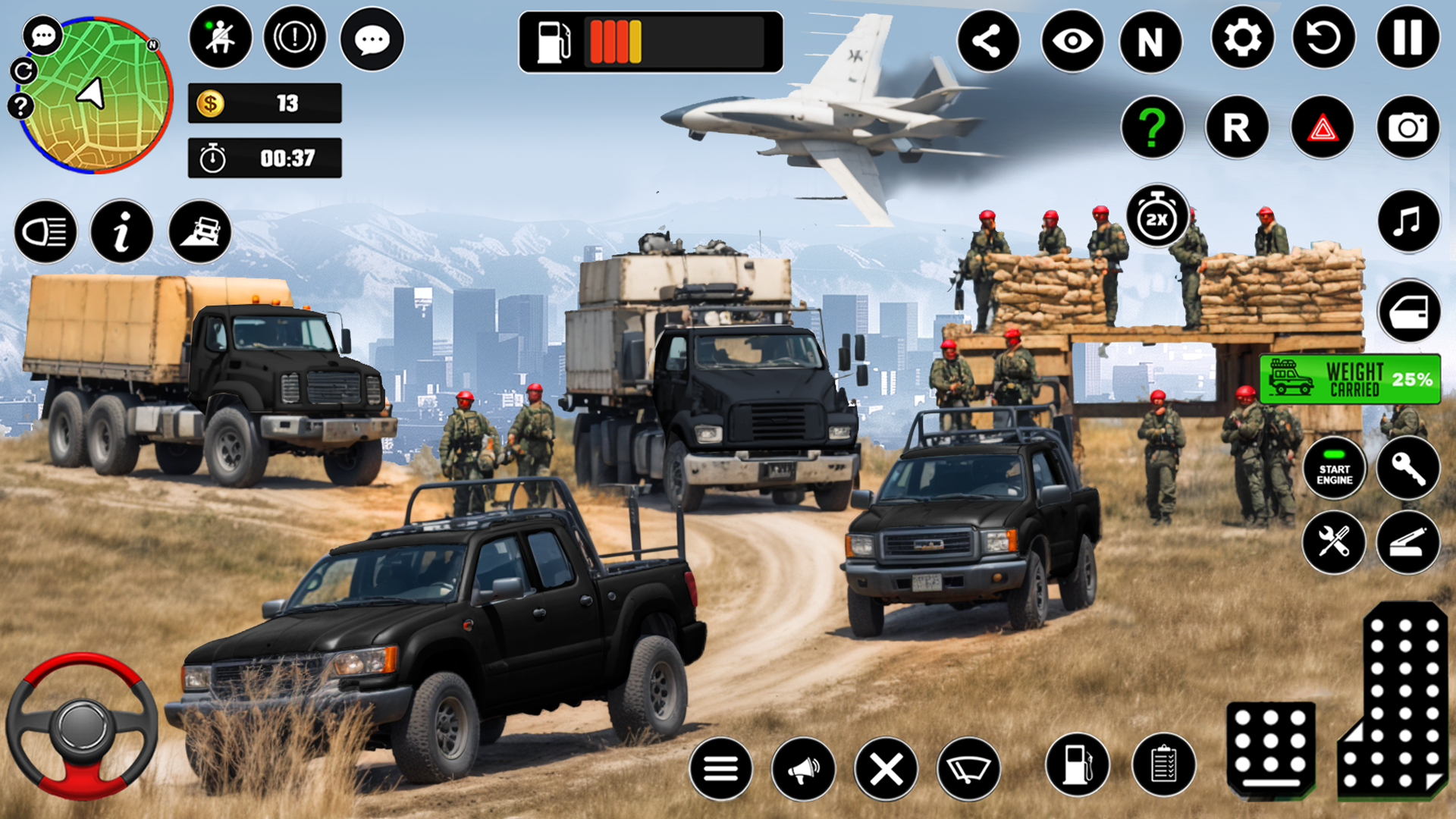 اسکرین شات 3 برنامه Truck Simulator 3D: Truck Game