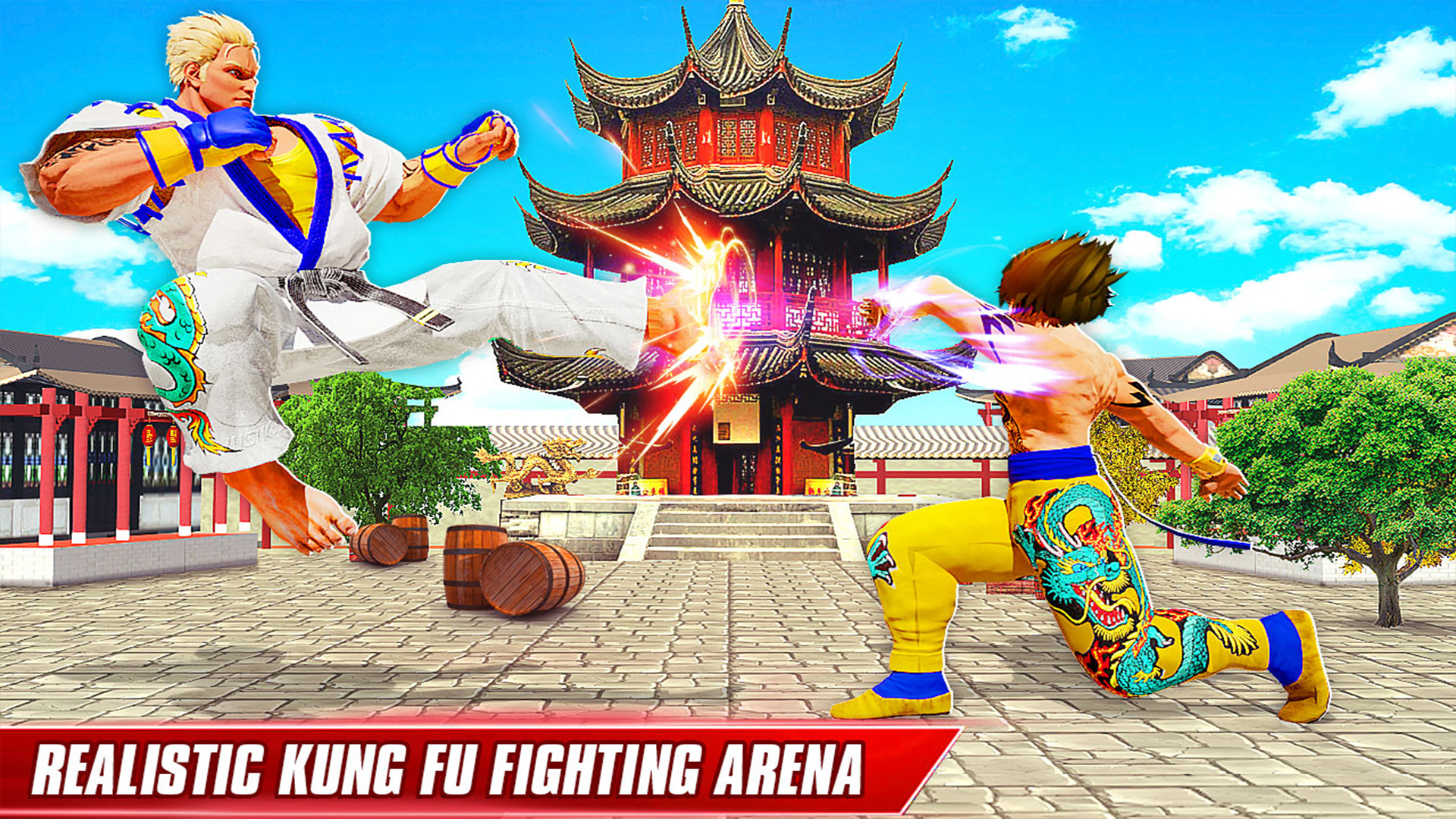 اسکرین شات 3 برنامه Karate Hero Kung Fu Fighting