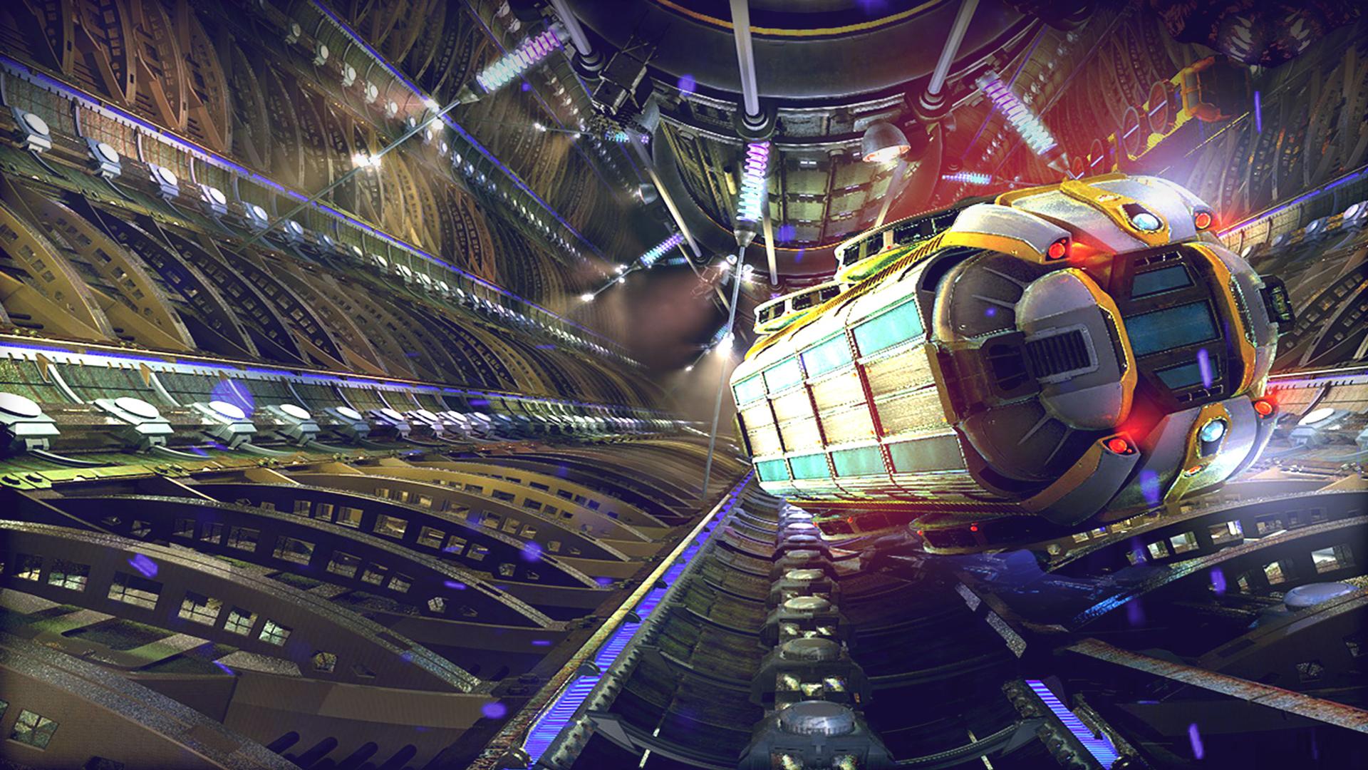 اسکرین شات 4 بازی Gravity Train VR