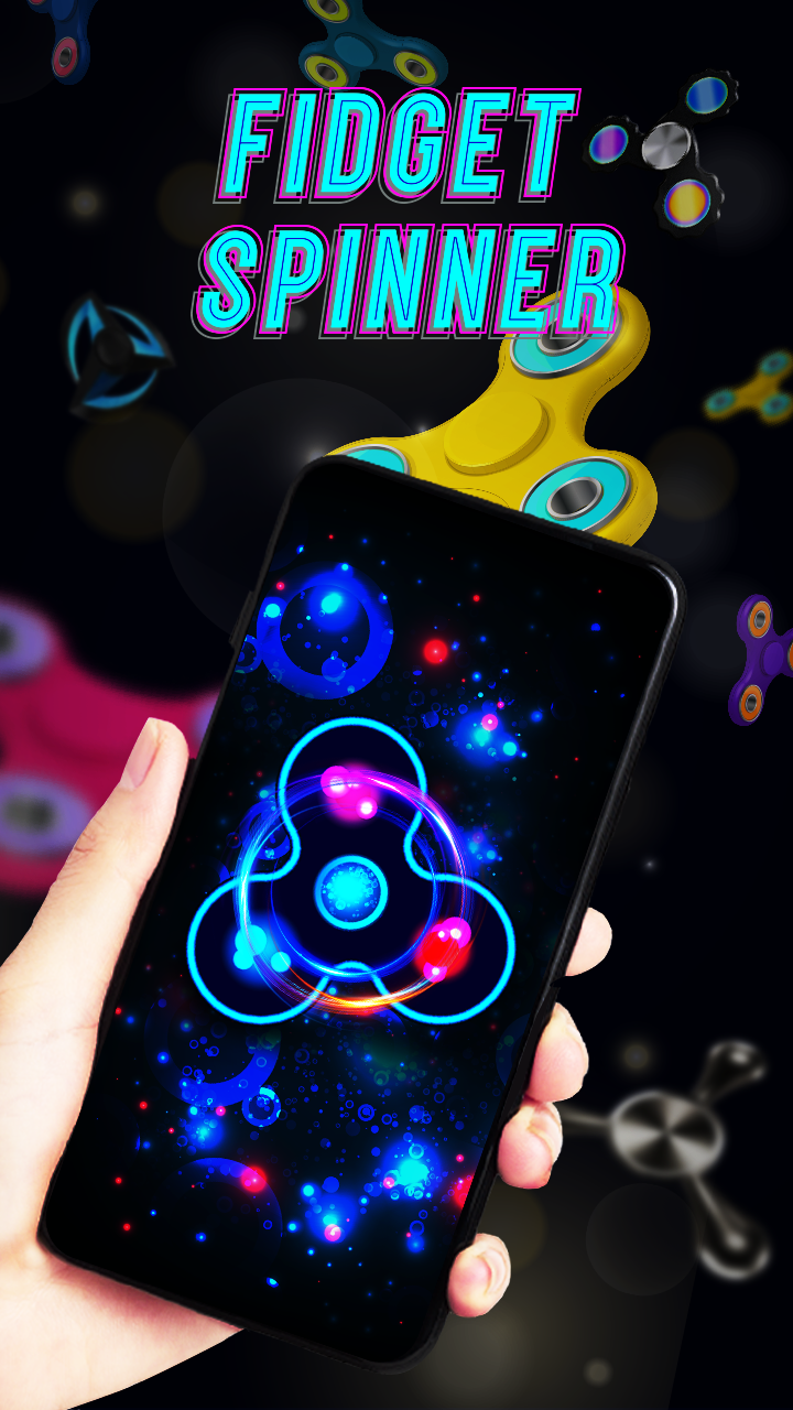 اسکرین شات 1 برنامه Fidget Spinner - iSpinner