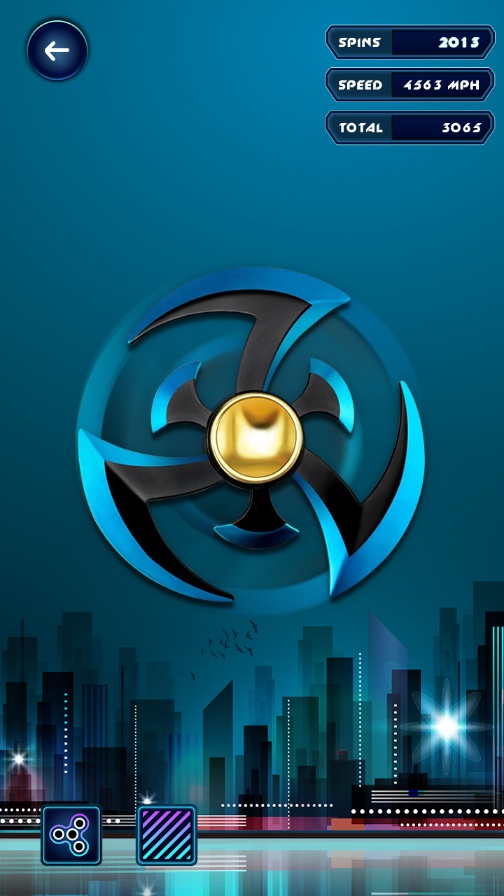 اسکرین شات 4 برنامه Fidget Spinner - iSpinner