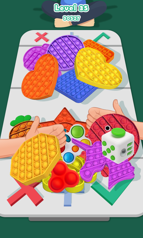 اسکرین شات 3 بازی Fidget Toys Trading Pop it 3d