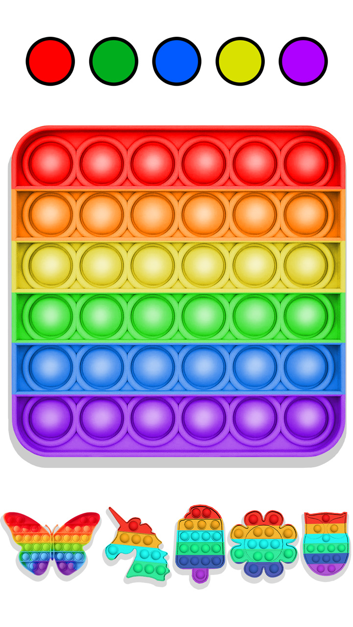 اسکرین شات 1 بازی Fidget Toys: ASMR Fidget Games