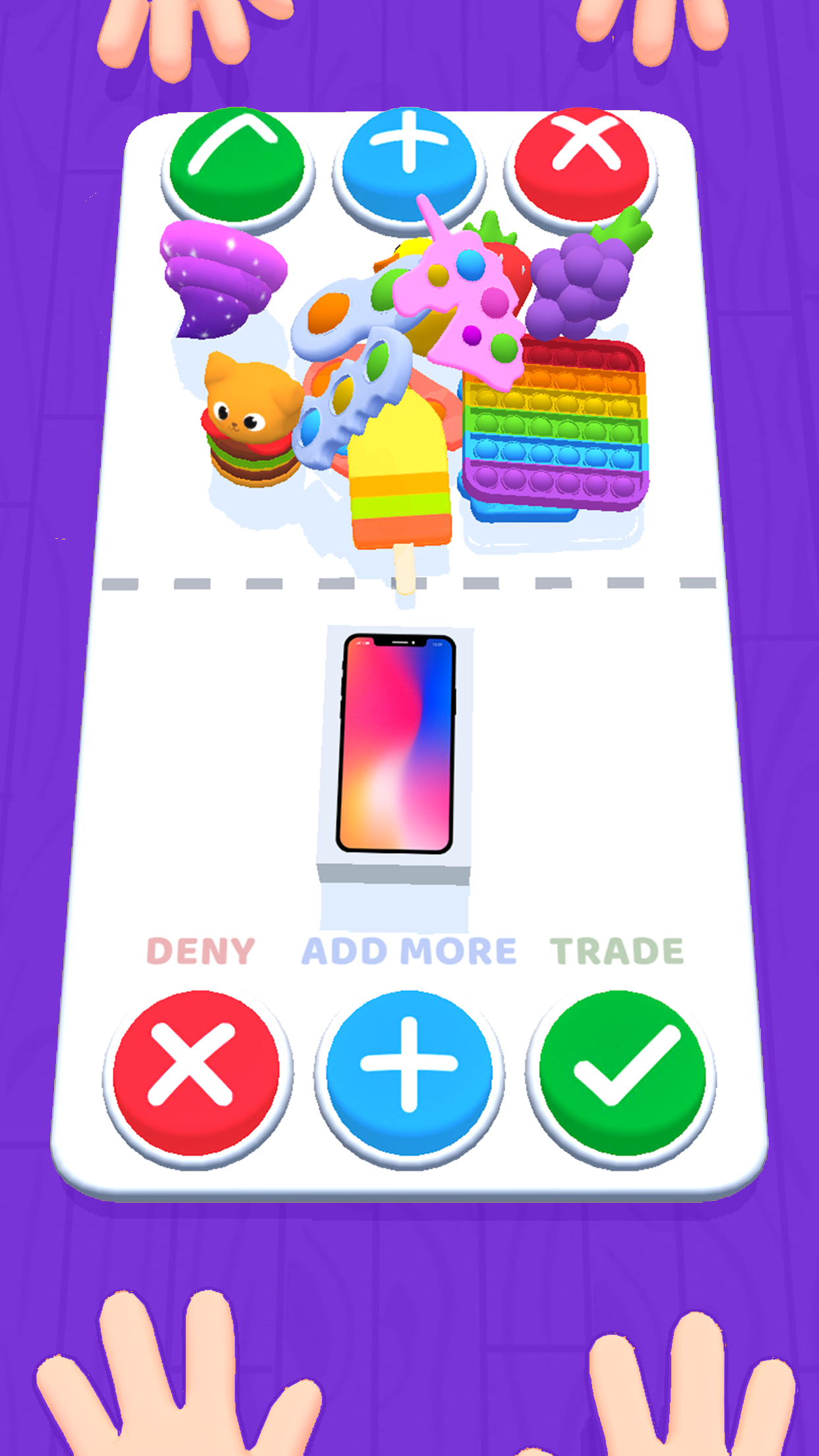 اسکرین شات 3 بازی Fidget Toys Trading・Pop It 3D