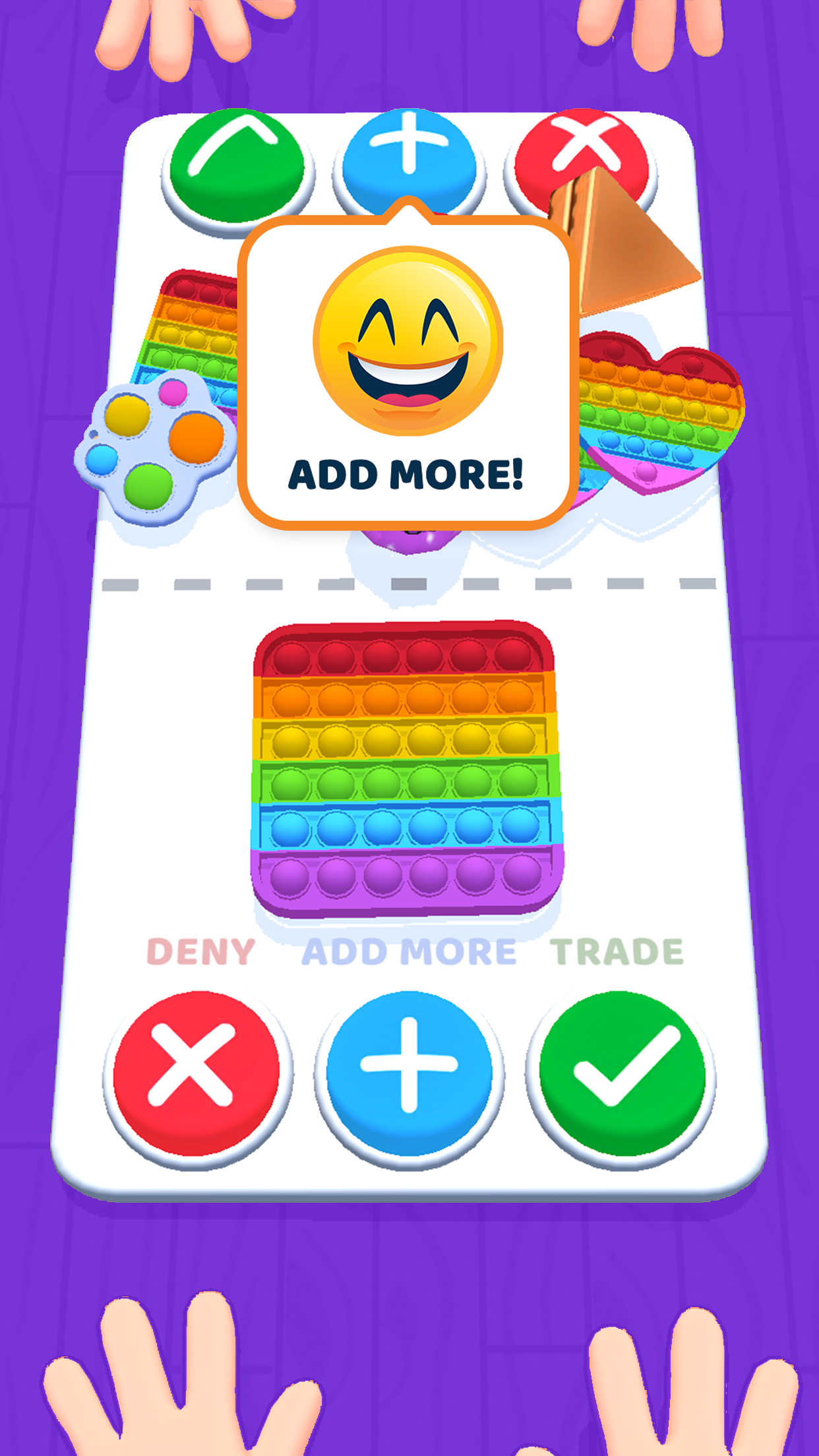 اسکرین شات 1 بازی Fidget Toys Trading・Pop It 3D