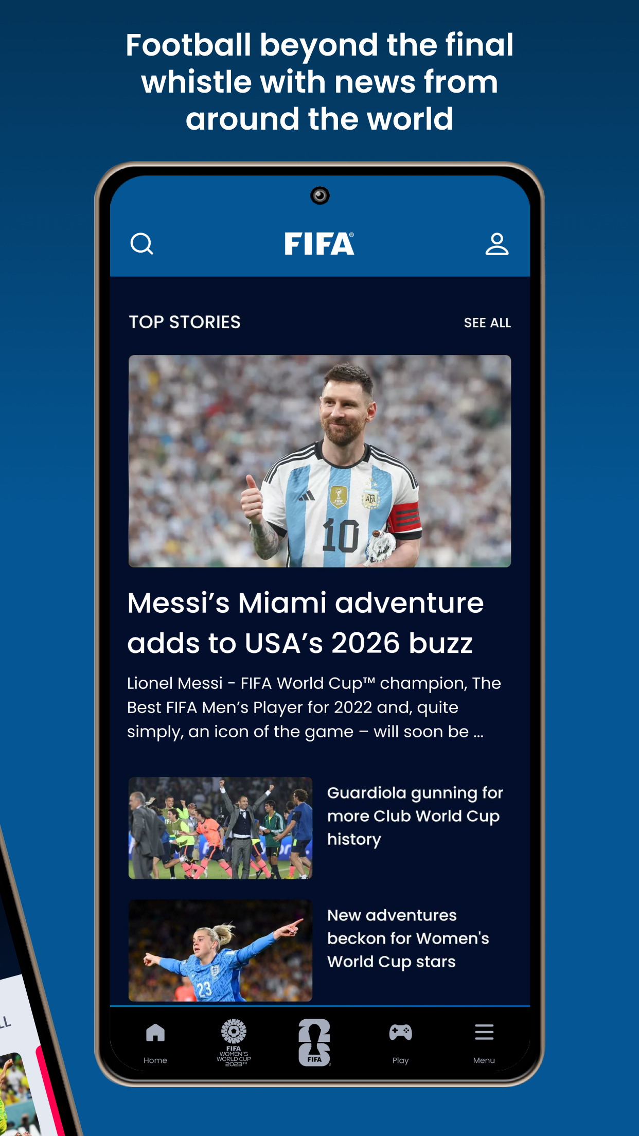اسکرین شات 2 برنامه FIFA Official App