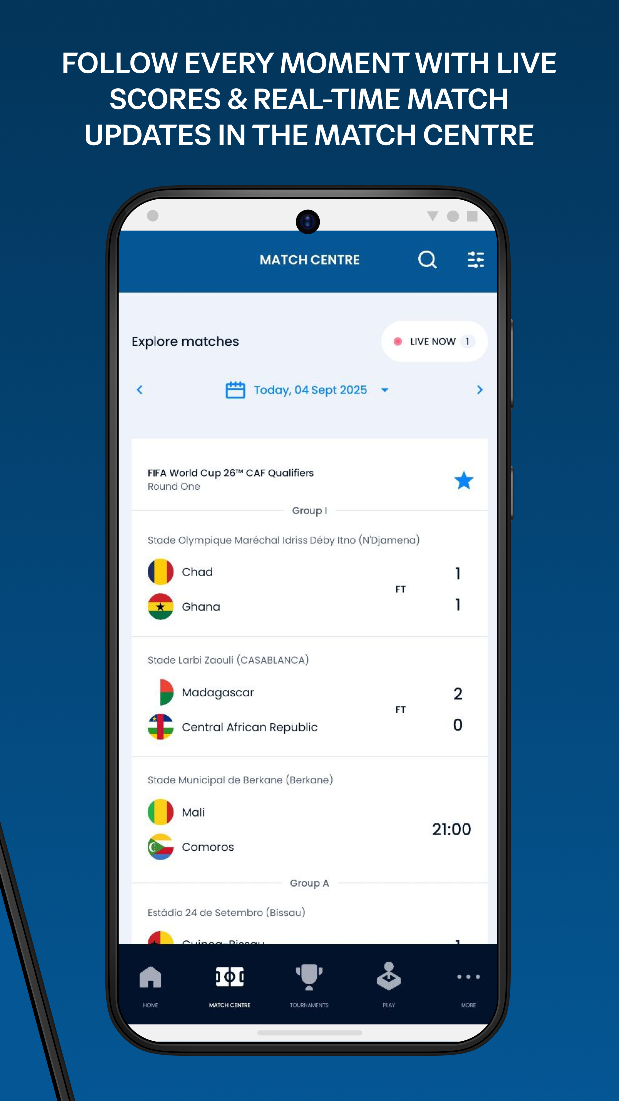 اسکرین شات 2 برنامه FIFA Official App
