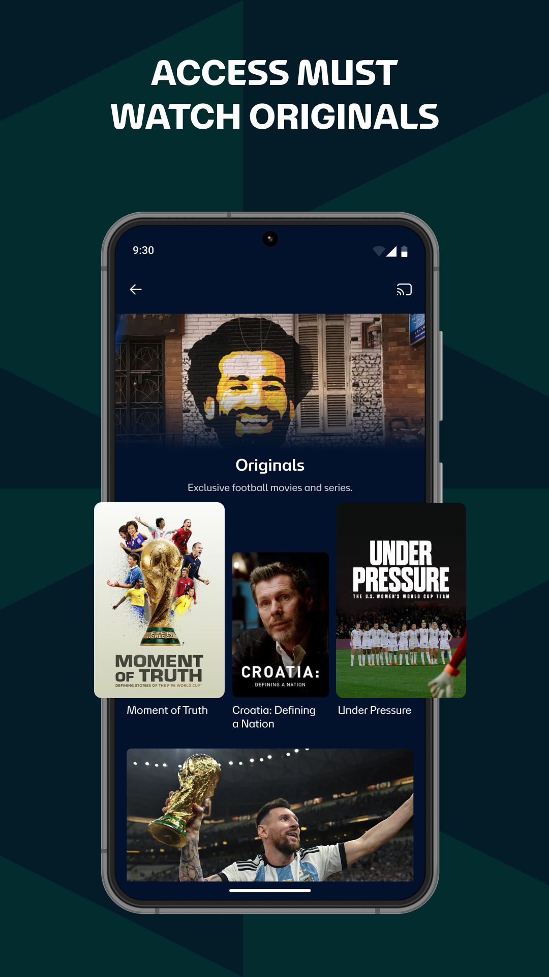 اسکرین شات 7 برنامه FIFA+ Stream Live Football TV