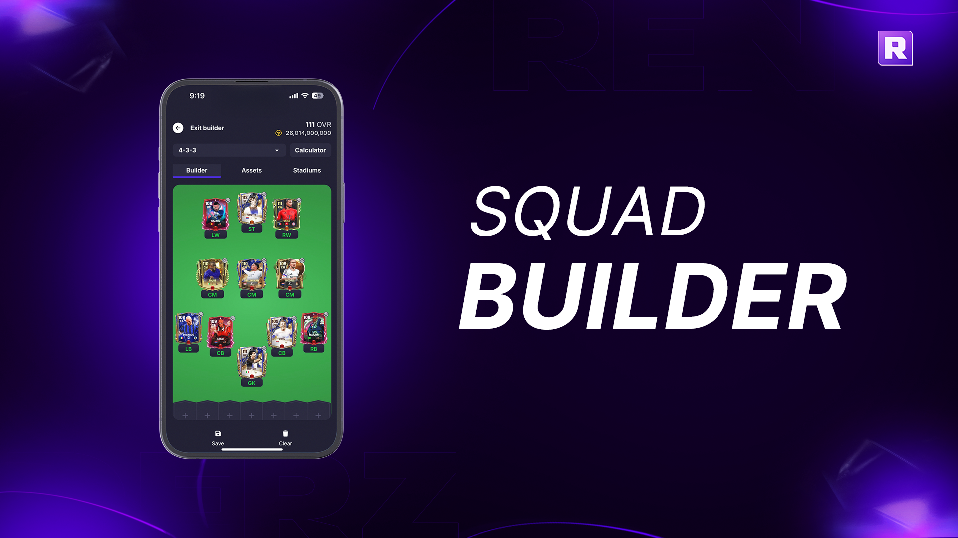 اسکرین شات 3 برنامه RenderZ: FC Mobile 25 Database