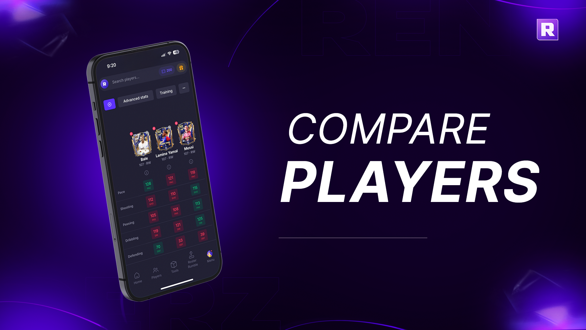 اسکرین شات 4 برنامه RenderZ: FC Mobile 25 Database