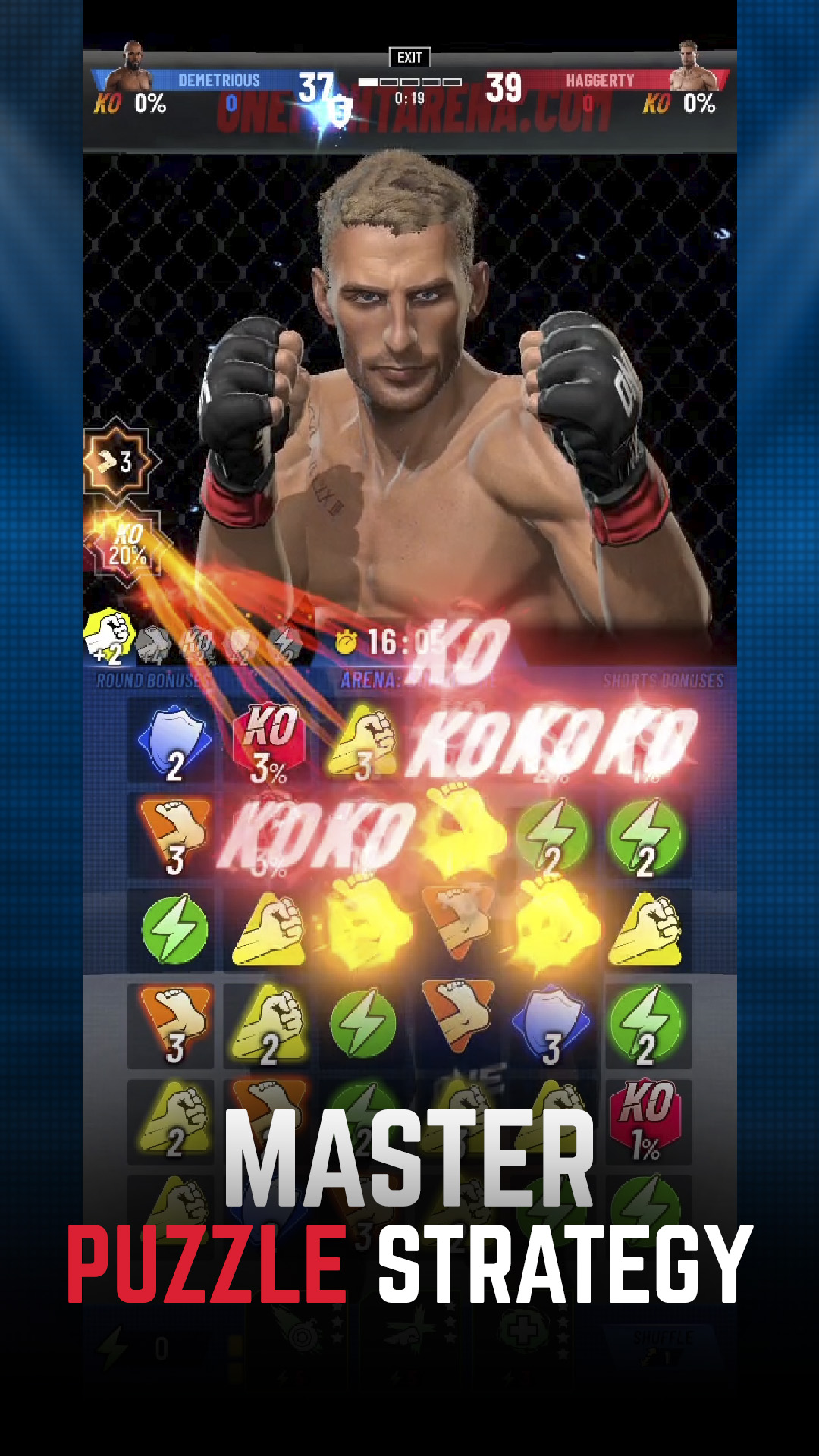 اسکرین شات 1 بازی ONE Fight Arena: Match3 PvP