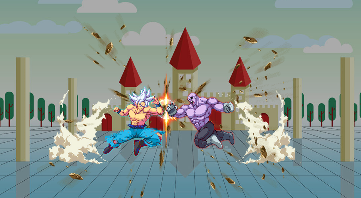 اسکرین شات بازی DBZ : Super Goku Battle 1