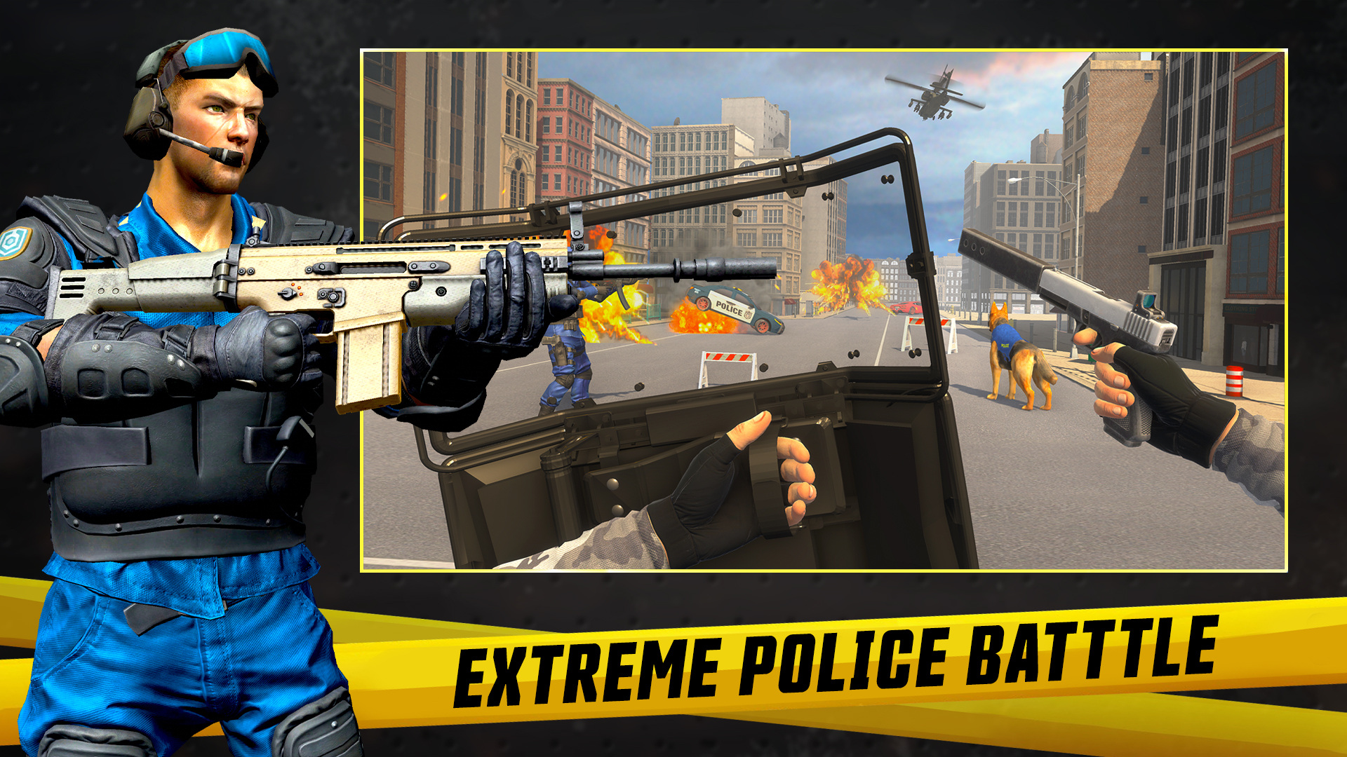 اسکرین شات 1 بازی FPS Police Games: Shoot Crime