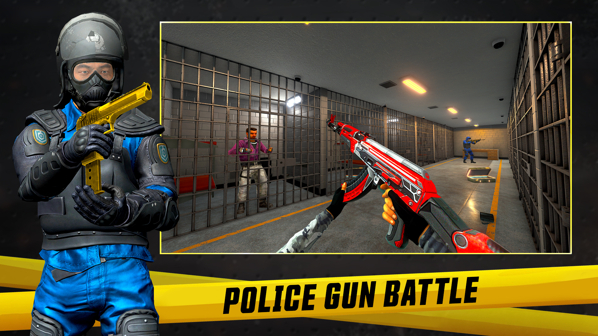 اسکرین شات 5 بازی FPS Police Games: Shoot Crime