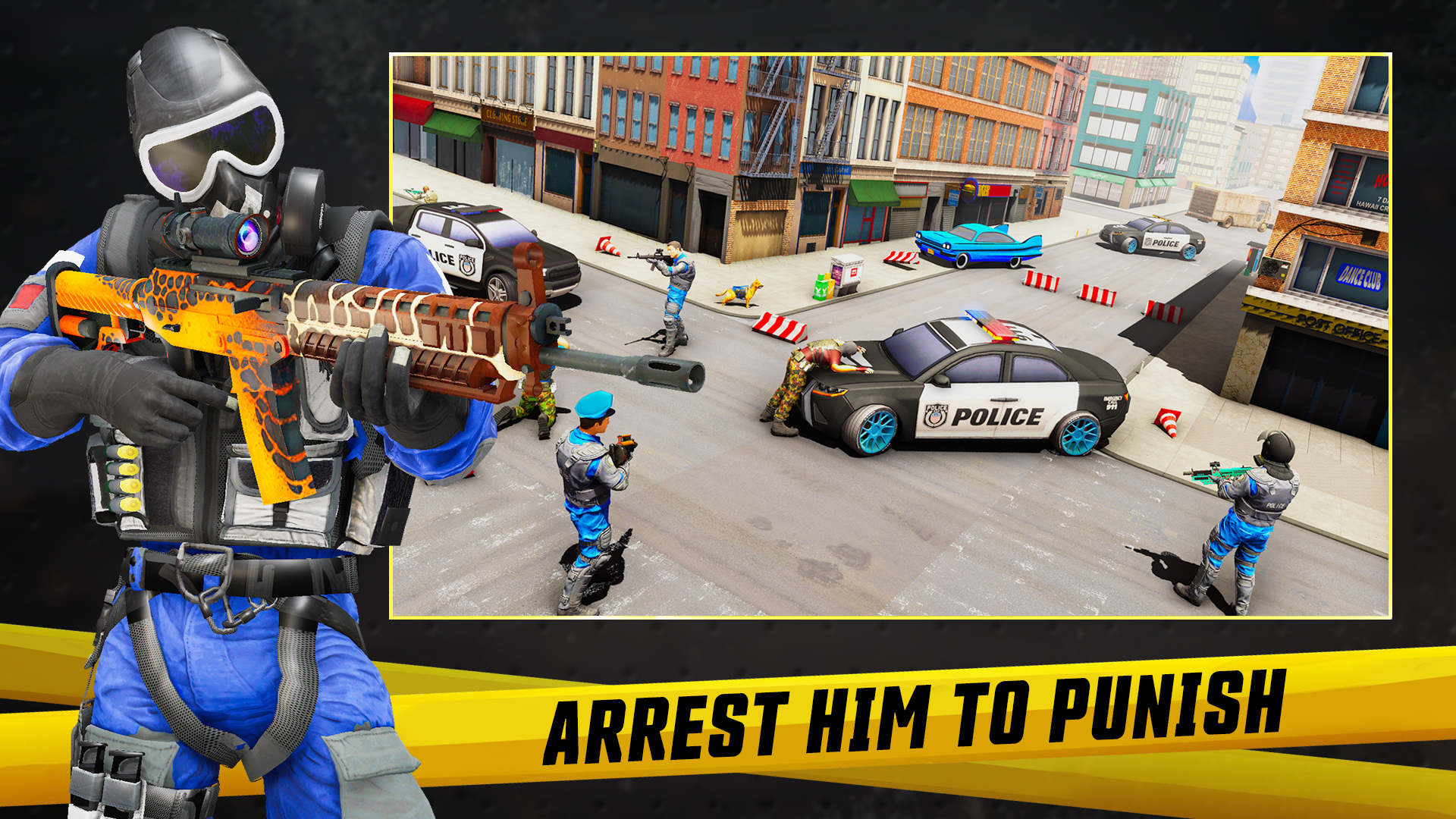 اسکرین شات 4 بازی FPS Police Games: Shoot Crime