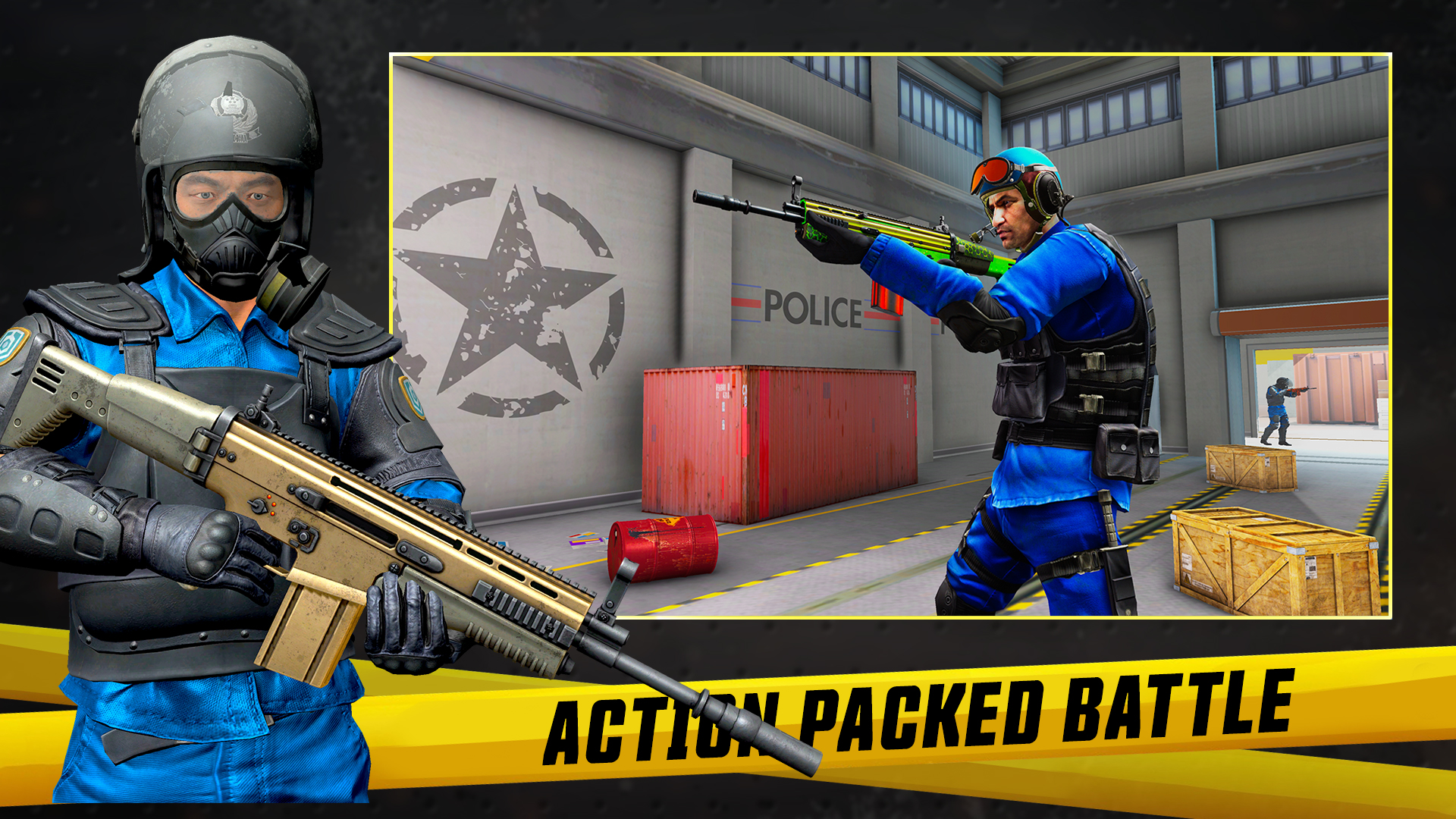 اسکرین شات 3 بازی FPS Police Games: Shoot Crime