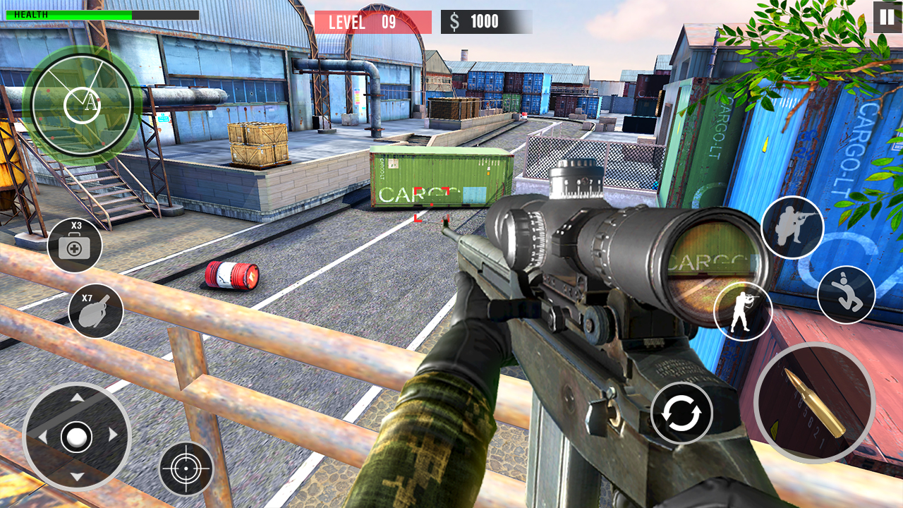 اسکرین شات 4 بازی Shoot War Strike : fps Ops