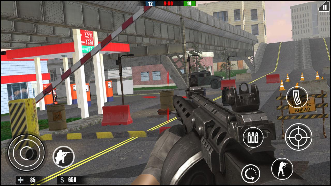 اسکرین شات 3 بازی Shoot War Strike CS: Gun Games