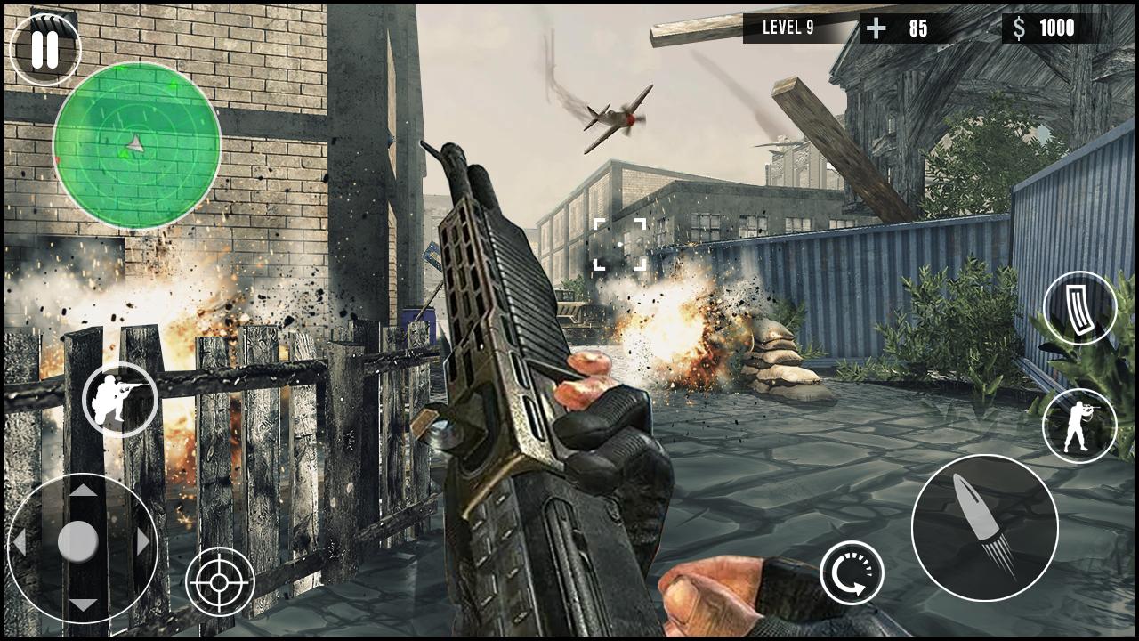 اسکرین شات 1 بازی WW Shooter: Army War Gun Games