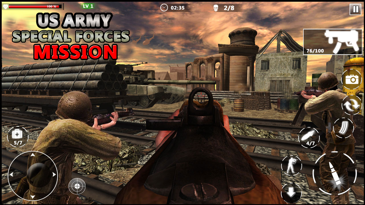 اسکرین شات 1 بازی Commando Strike: War FPS Games