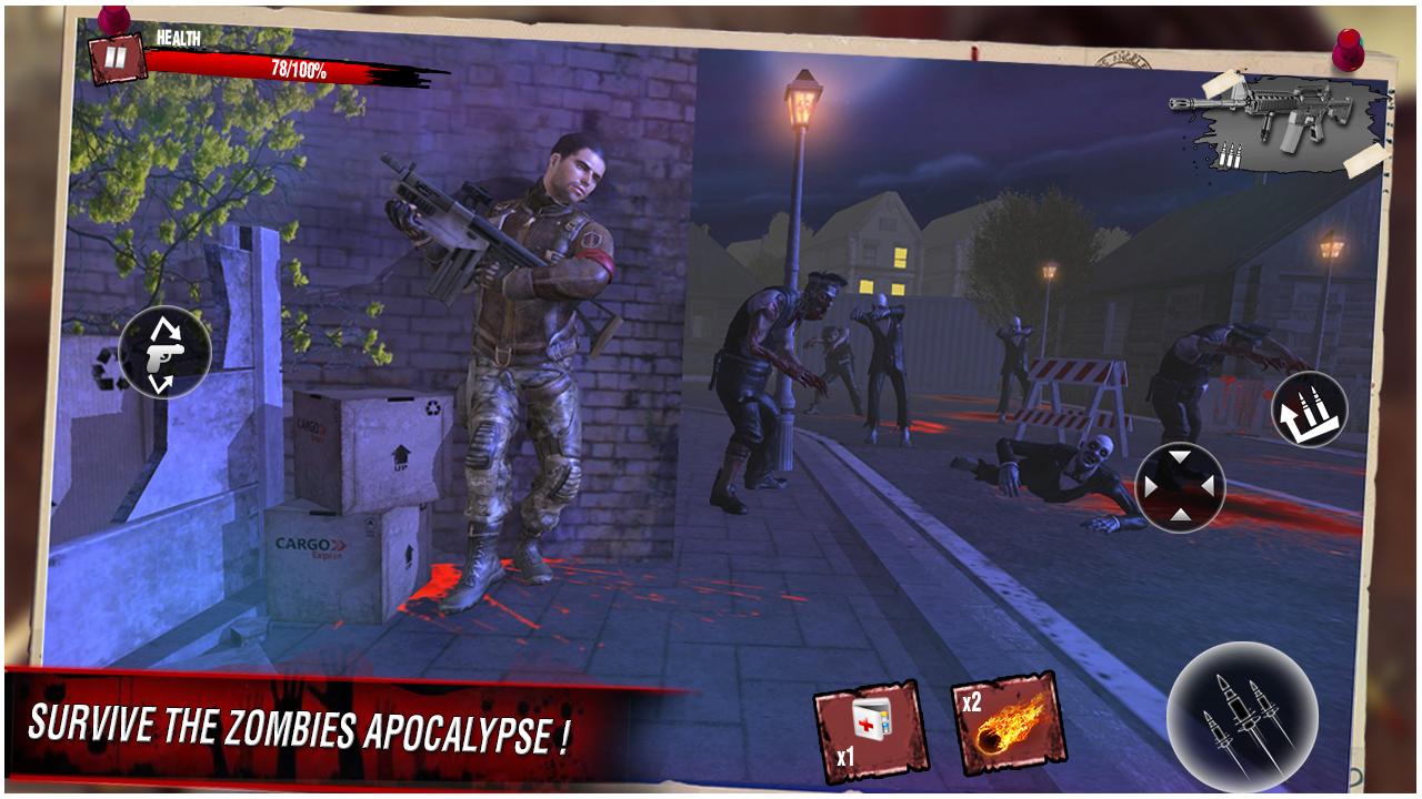 اسکرین شات 2 بازی Wicked Zombie - FPS 3d Shooter