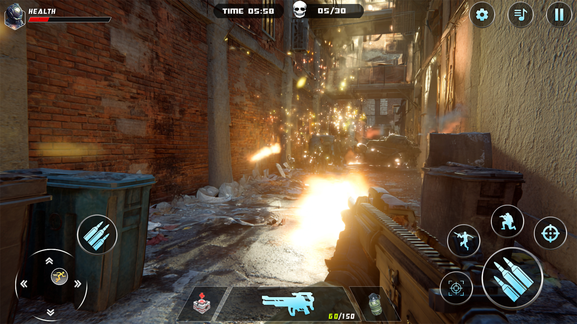 اسکرین شات 3 بازی Critical Terrorist Strike Game