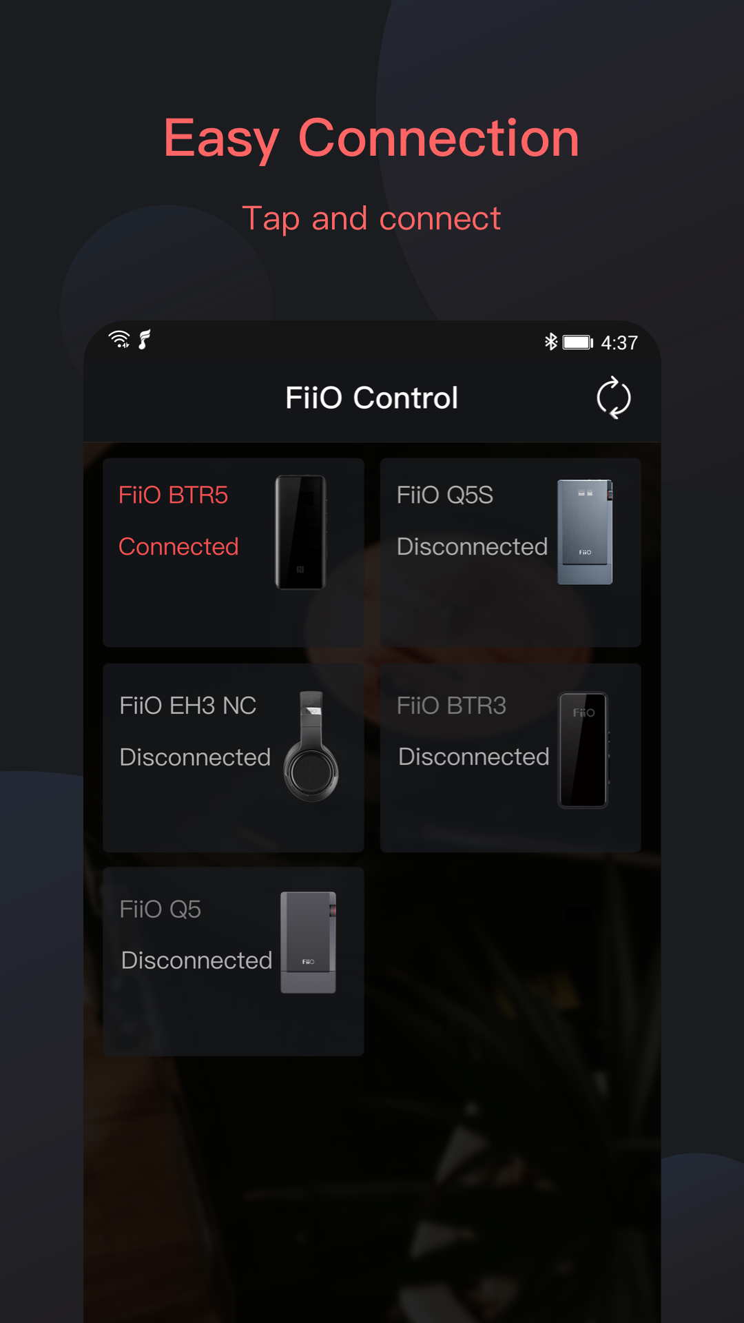 اسکرین شات 1 برنامه FiiO Control