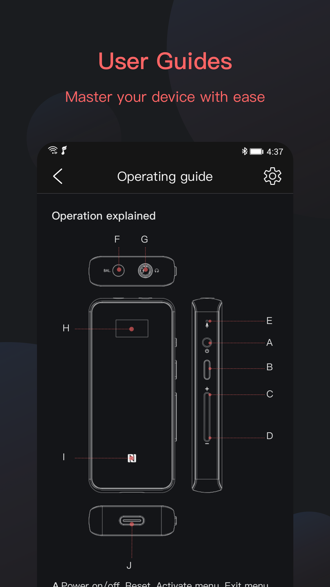 اسکرین شات 5 برنامه FiiO Control