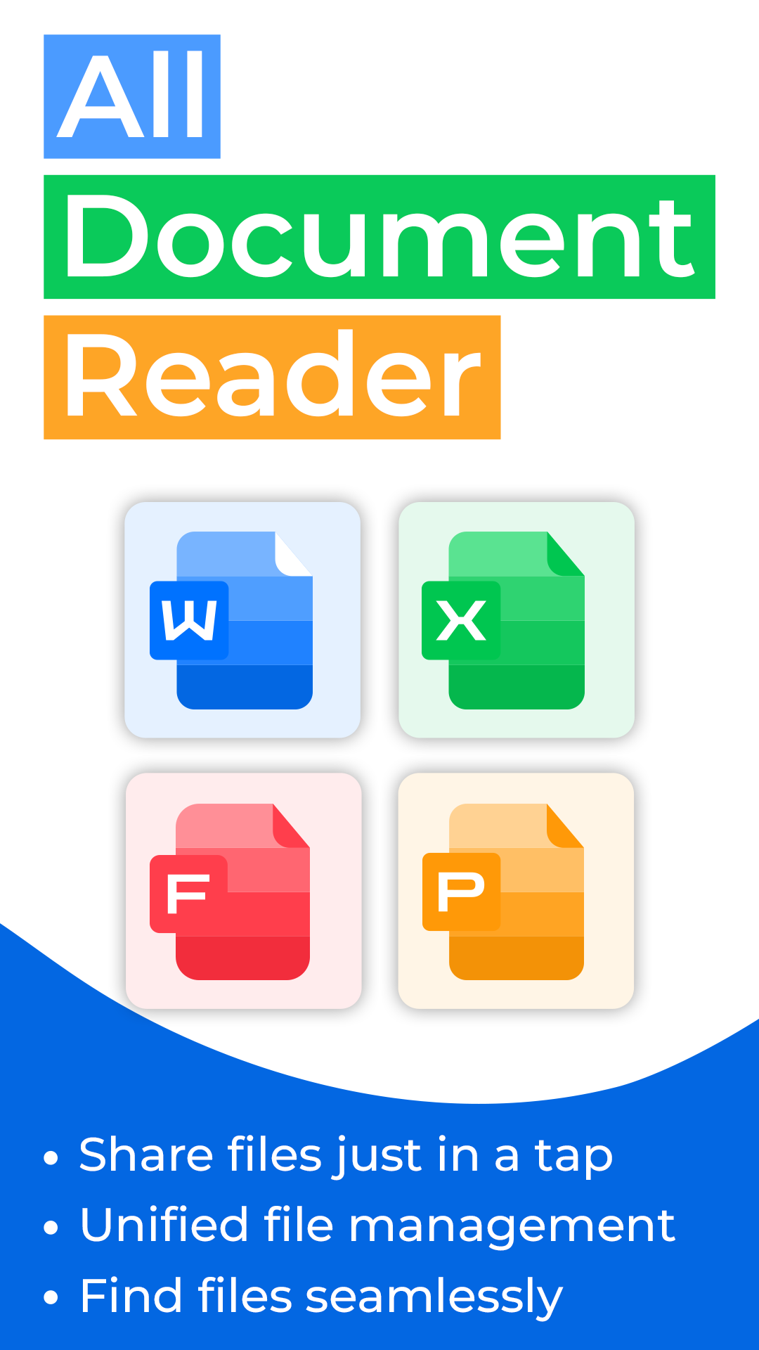 اسکرین شات 1 برنامه Docx Viewer - XLS PDF DOC PPT