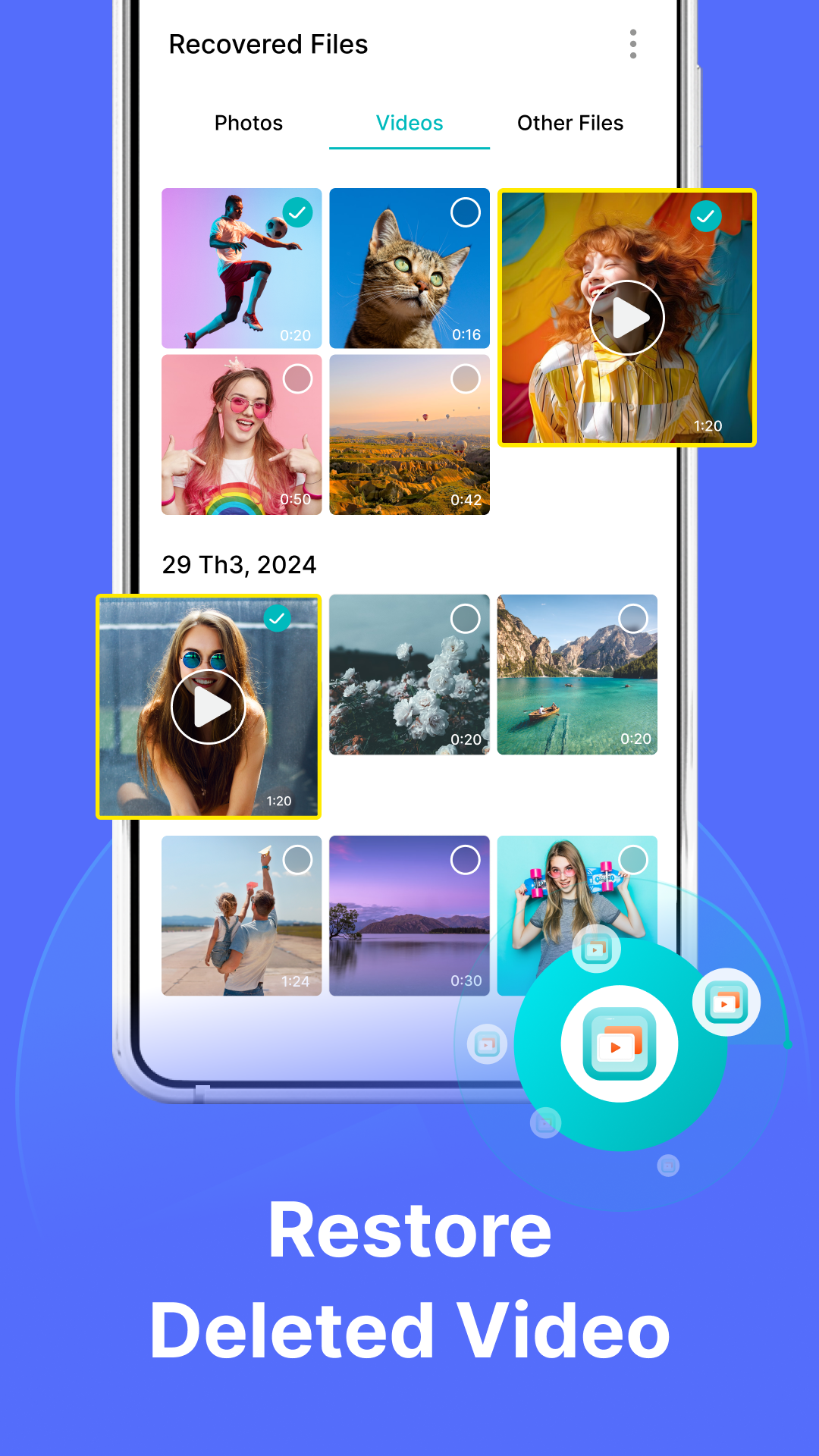اسکرین شات 2 برنامه File Recovery: Recover Photo
