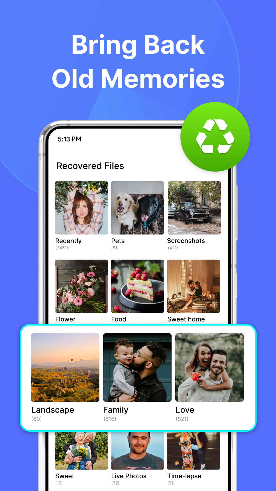 اسکرین شات 3 برنامه File Recovery: Recover Photo