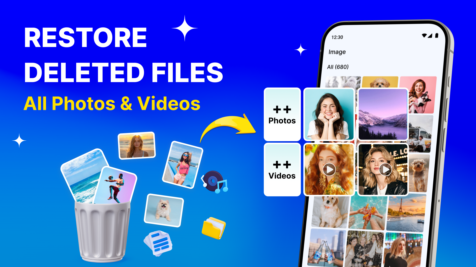 اسکرین شات 1 برنامه File Recovery: Recover Photo