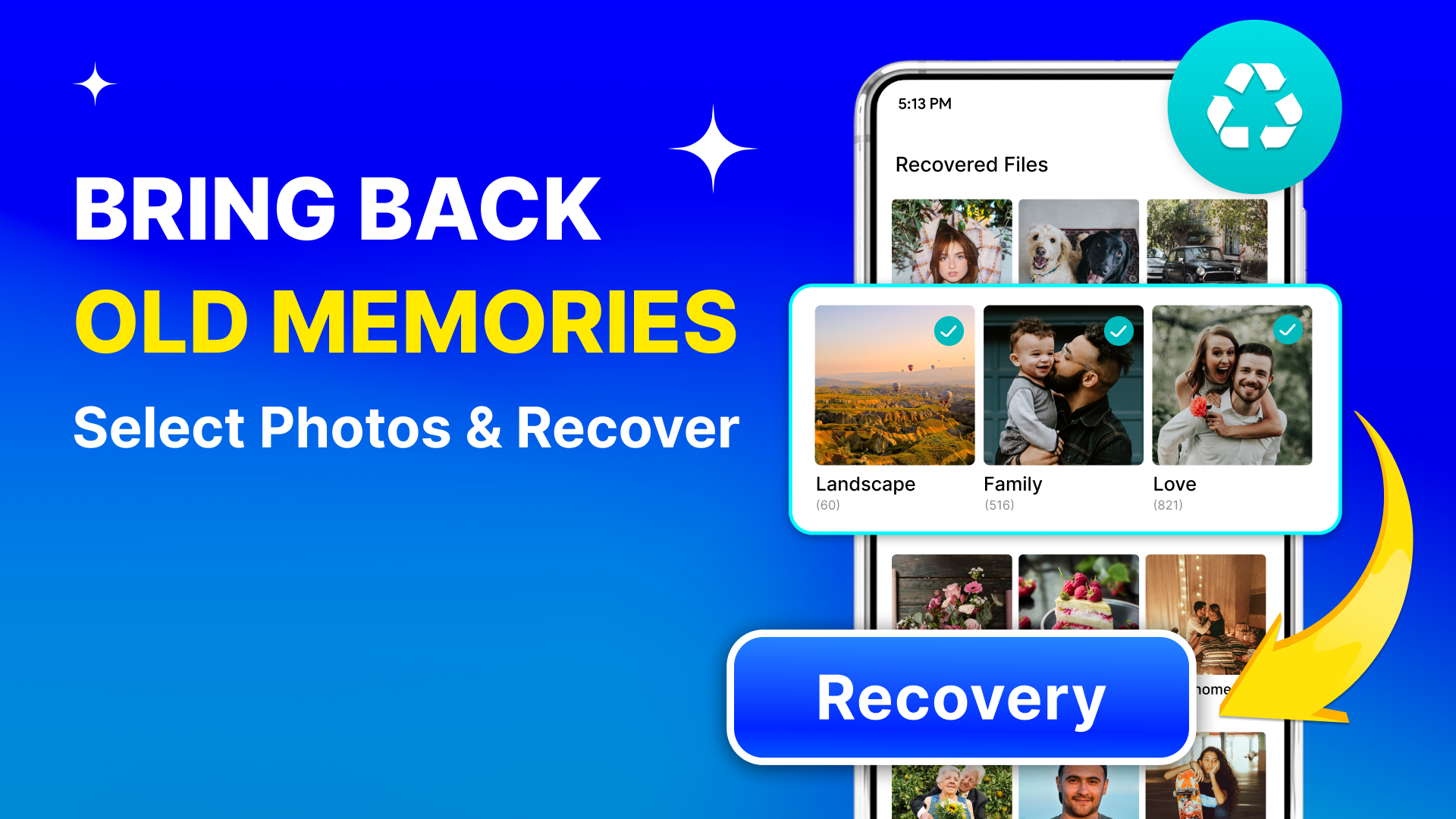 اسکرین شات 3 برنامه File Recovery: Recover Photo