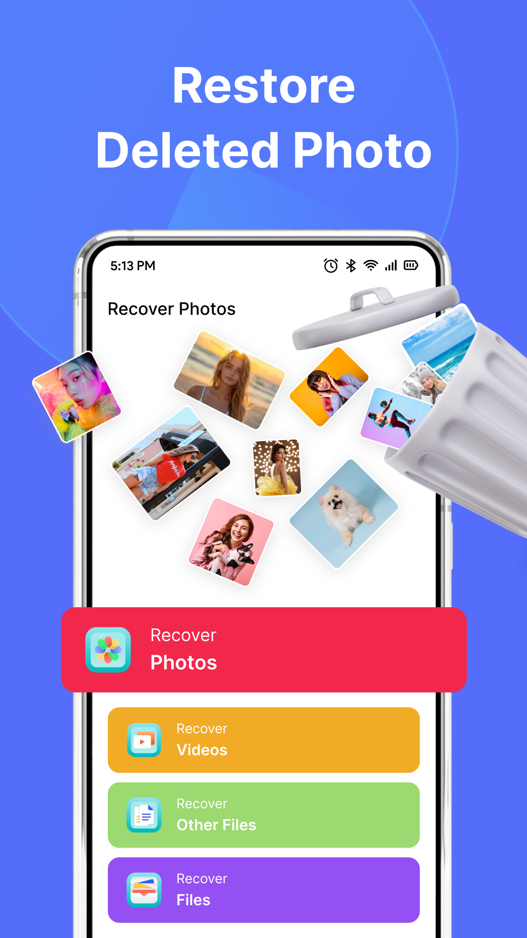 اسکرین شات 1 برنامه File Recovery: Recover Photo