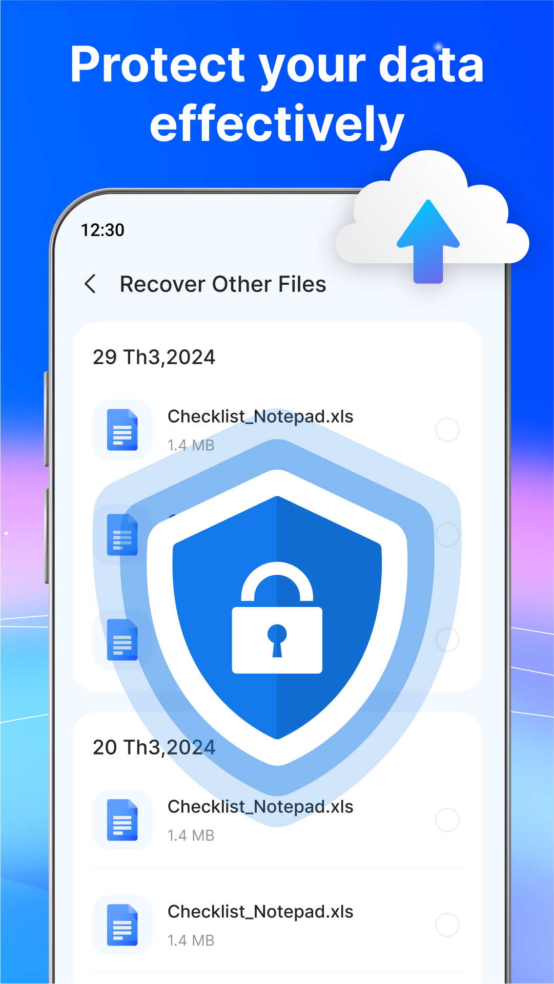 اسکرین شات 5 برنامه File & Deleted Image Recovery
