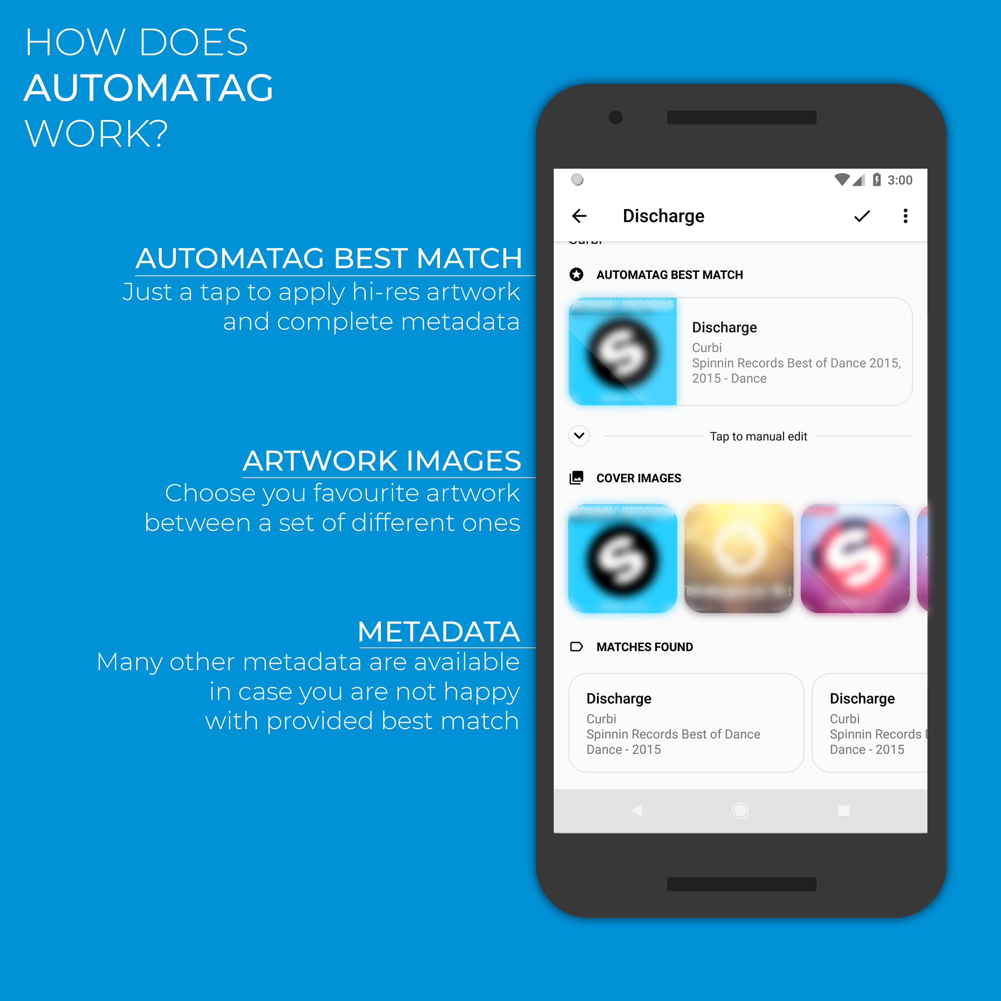 اسکرین شات 2 برنامه Automatic Tag Editor