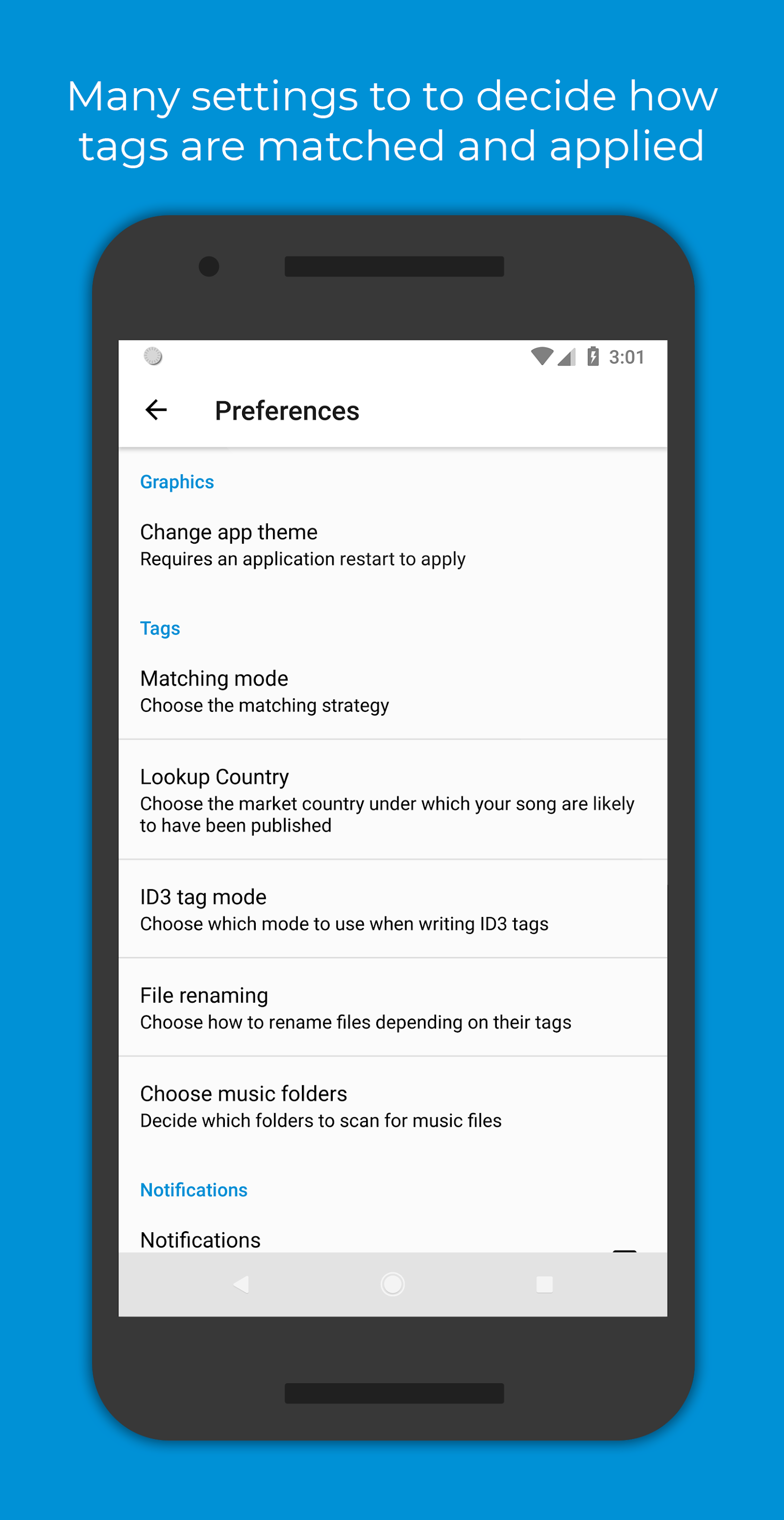 اسکرین شات 6 برنامه Automatic Tag Editor