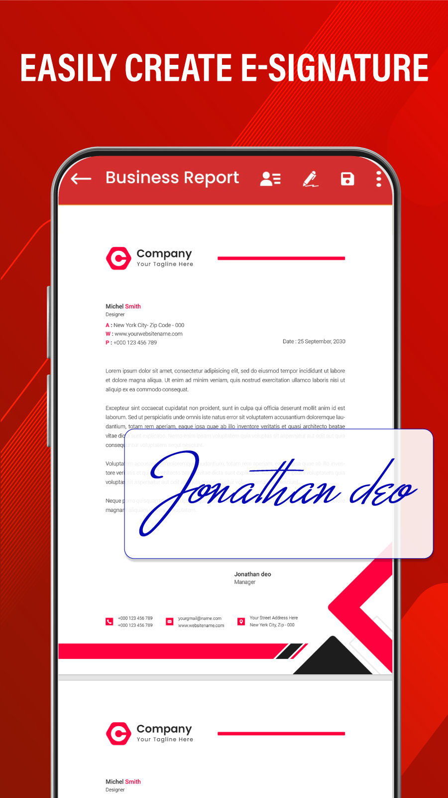 اسکرین شات 1 برنامه PDF Viewer: PDF Fill & Sign