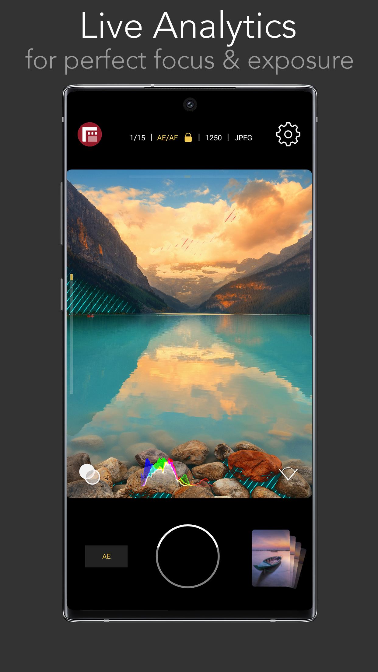 اسکرین شات 4 برنامه Filmic Firstlight - Photo App