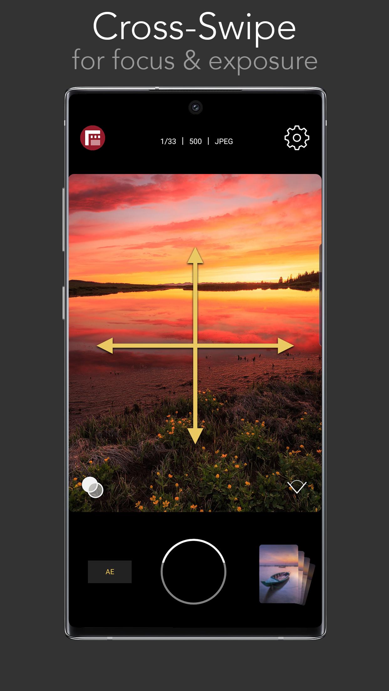 اسکرین شات 2 برنامه Filmic Firstlight - Photo App