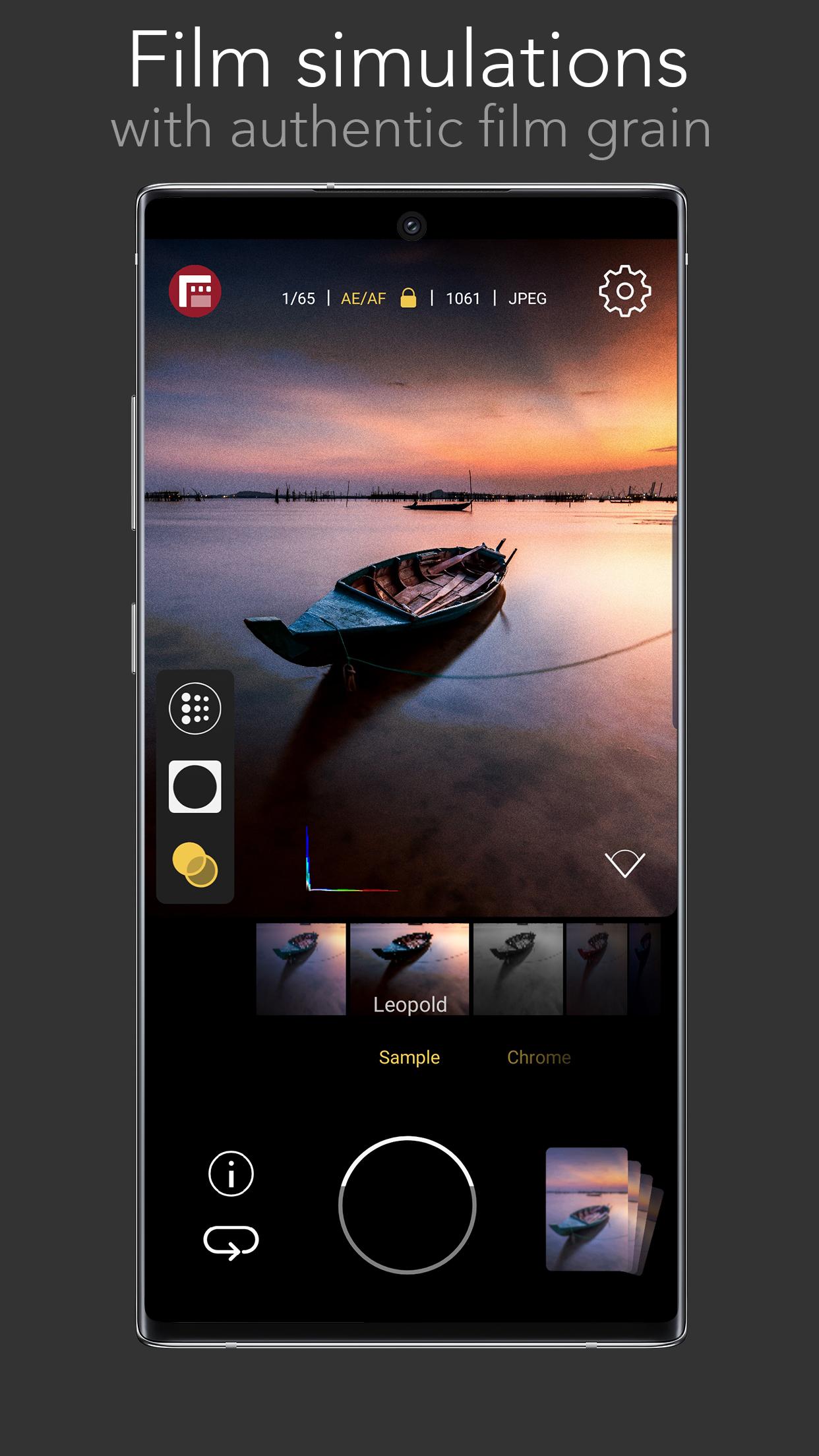 اسکرین شات 3 برنامه Filmic Firstlight - Photo App