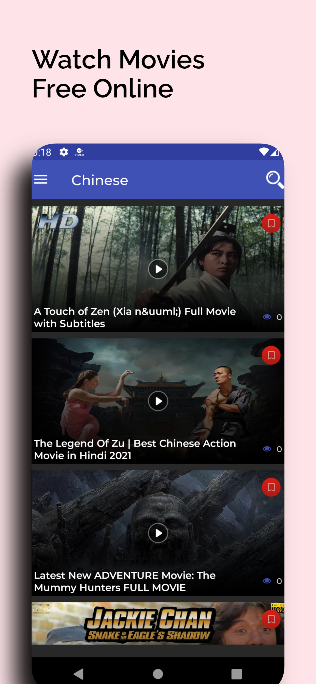 اسکرین شات 3 برنامه Action Movies - Watch Movies