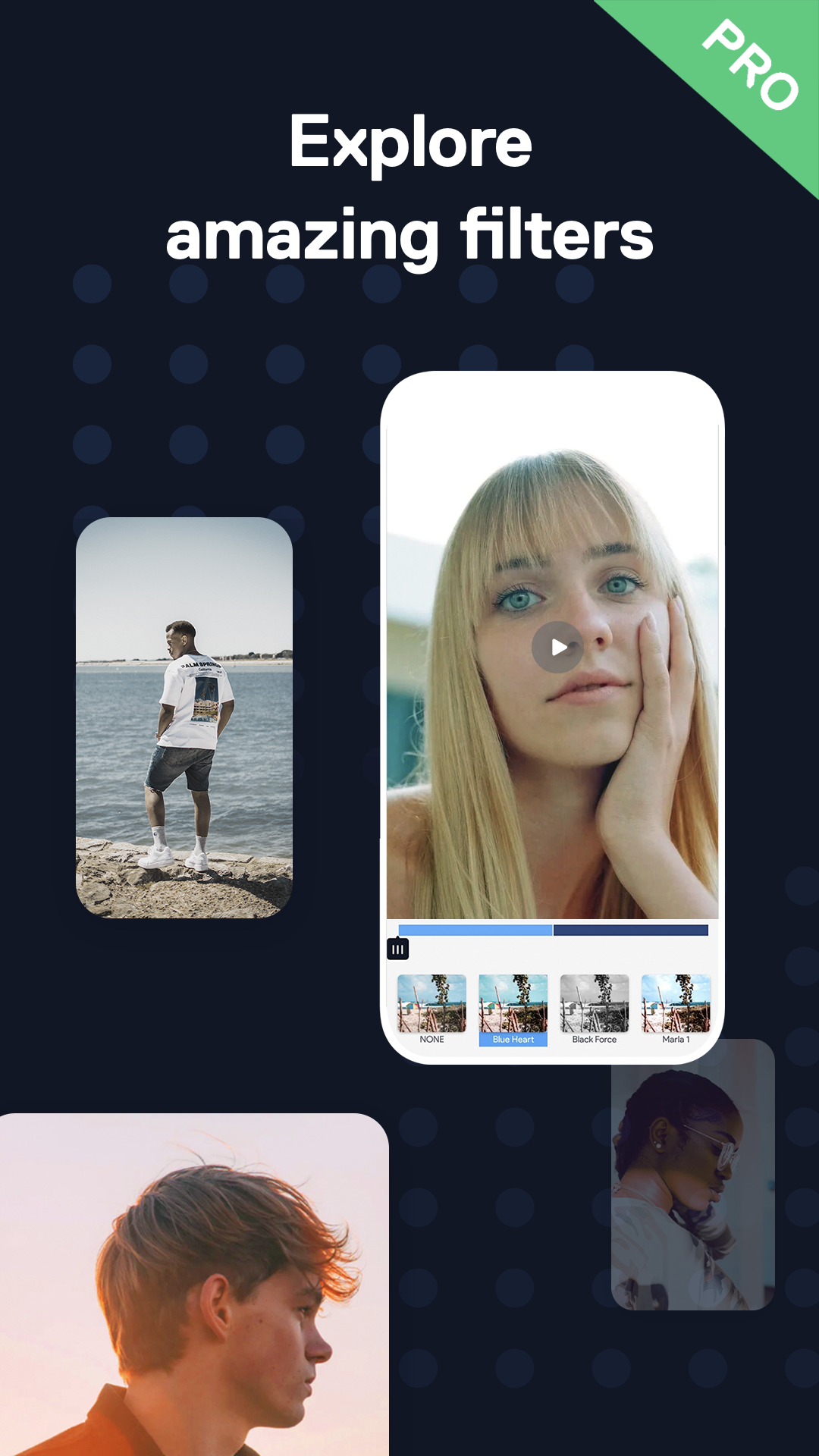 اسکرین شات 2 برنامه Filmr - Pro Video Editor