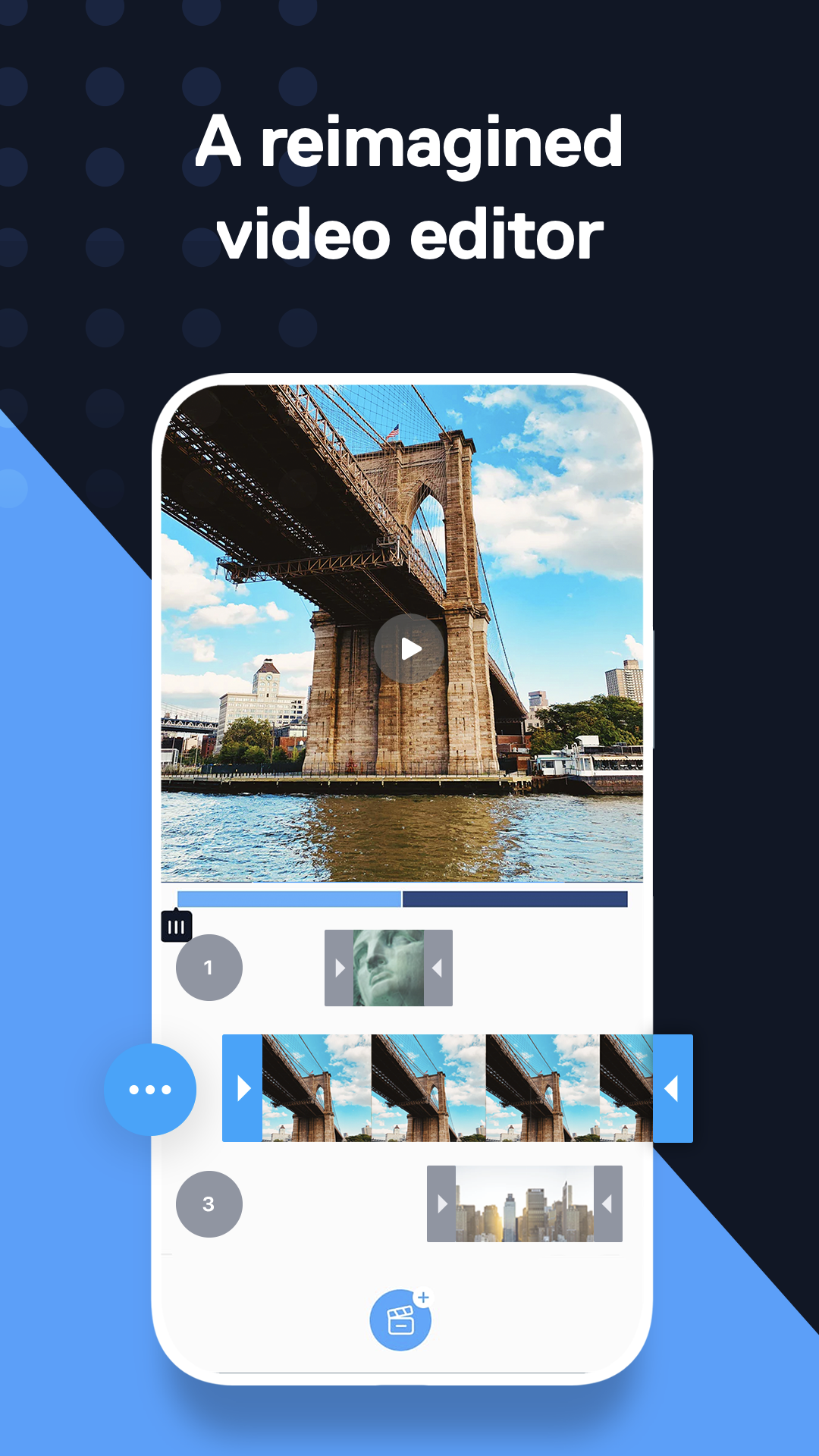 اسکرین شات 1 برنامه Filmr - Pro Video Editor