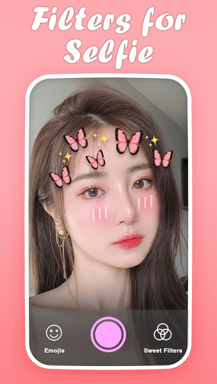 اسکرین شات 2 برنامه Filters for Selfie