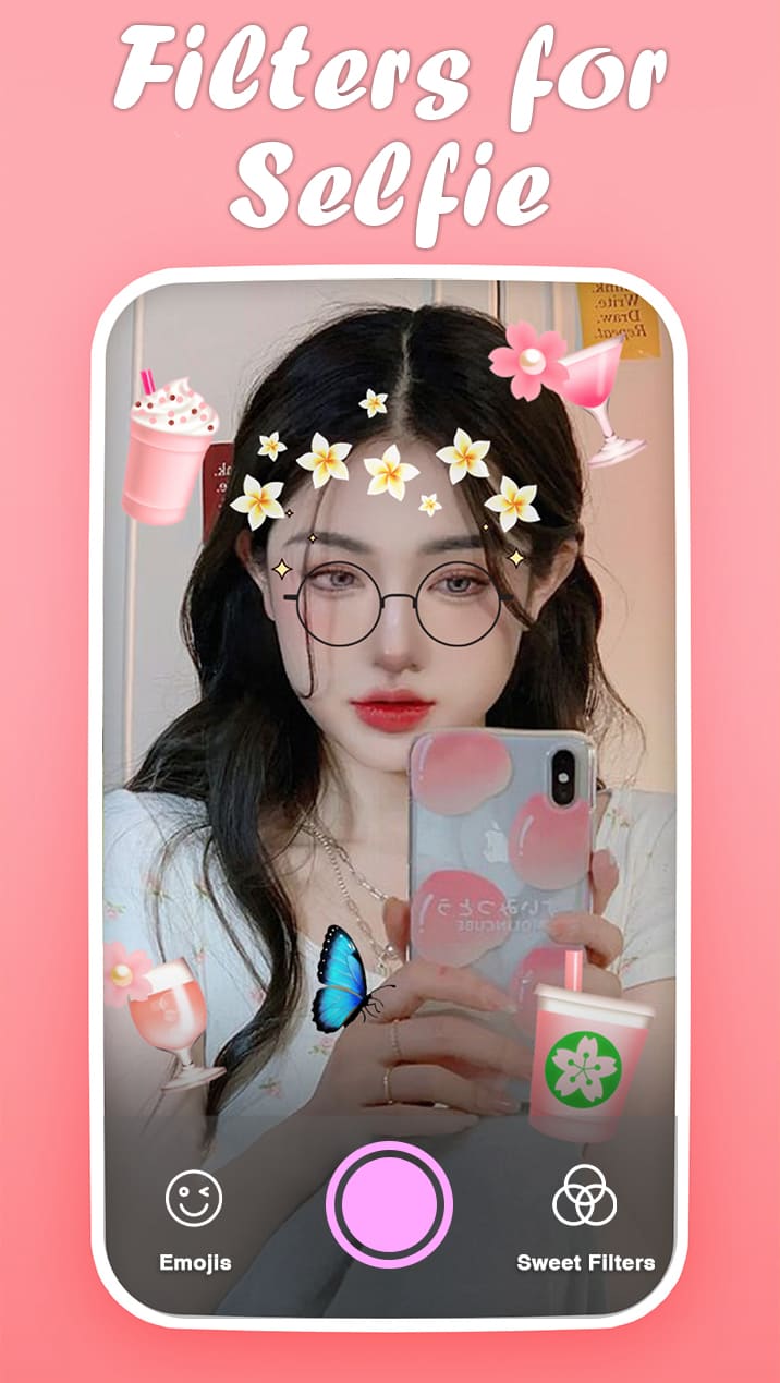 اسکرین شات 4 برنامه Filters for Selfie