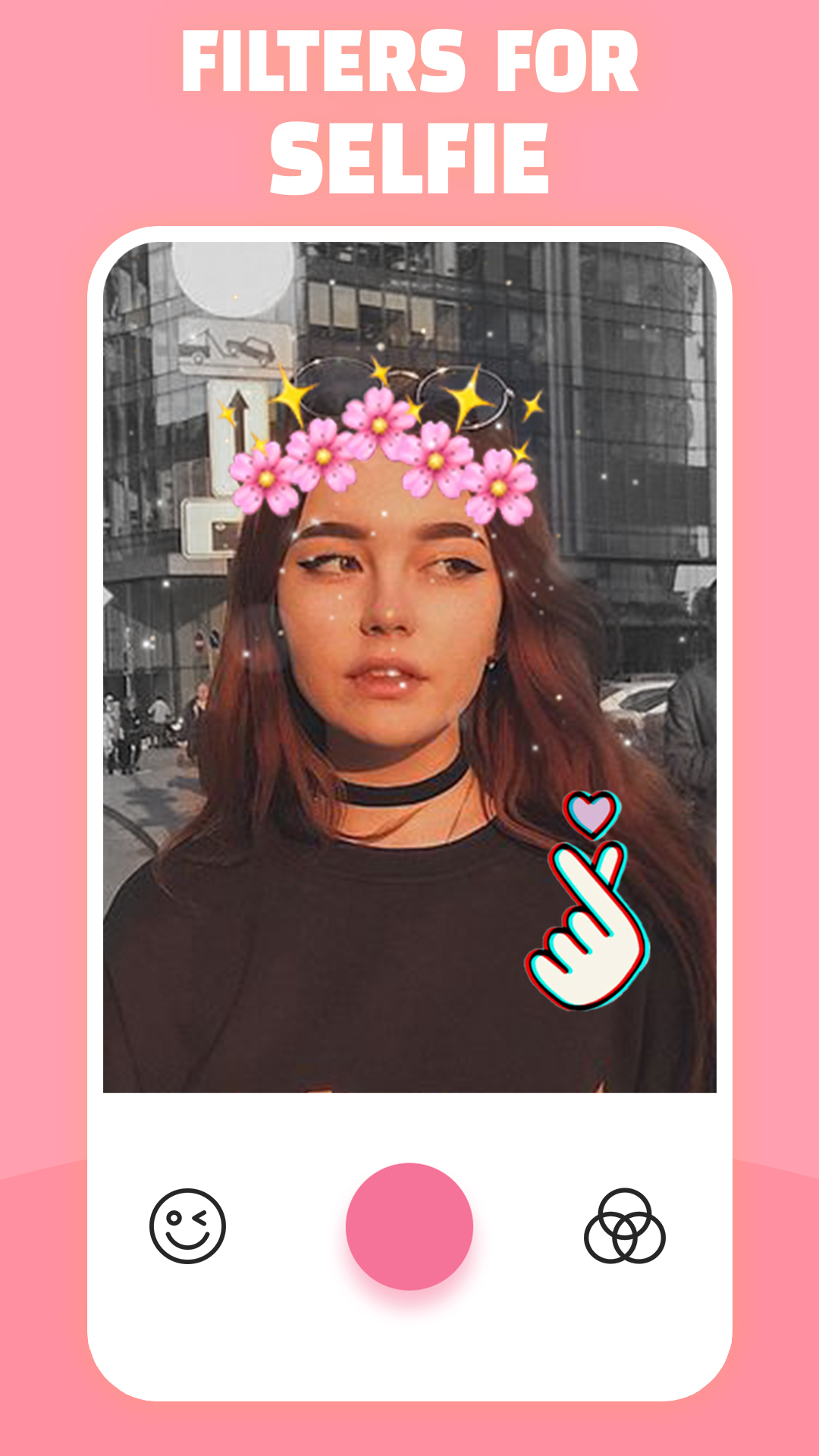 اسکرین شات 1 برنامه Filter for Selfie 2022